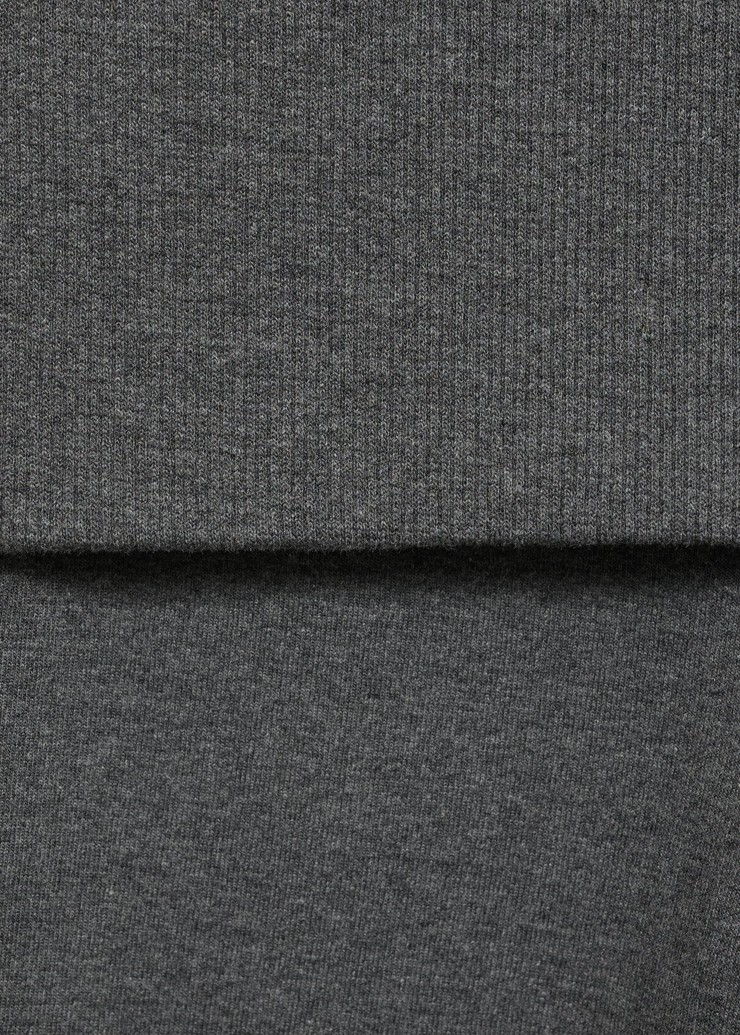 Flared trousers with turn-up waist - Details of the article 0
