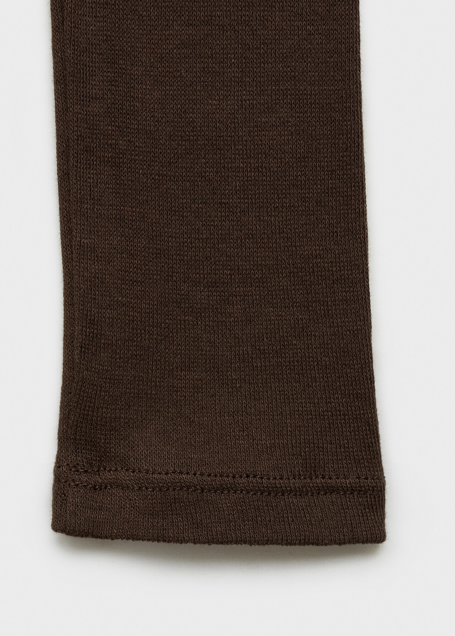 Contrasting cotton-blend T-shirt - Details of the article 0