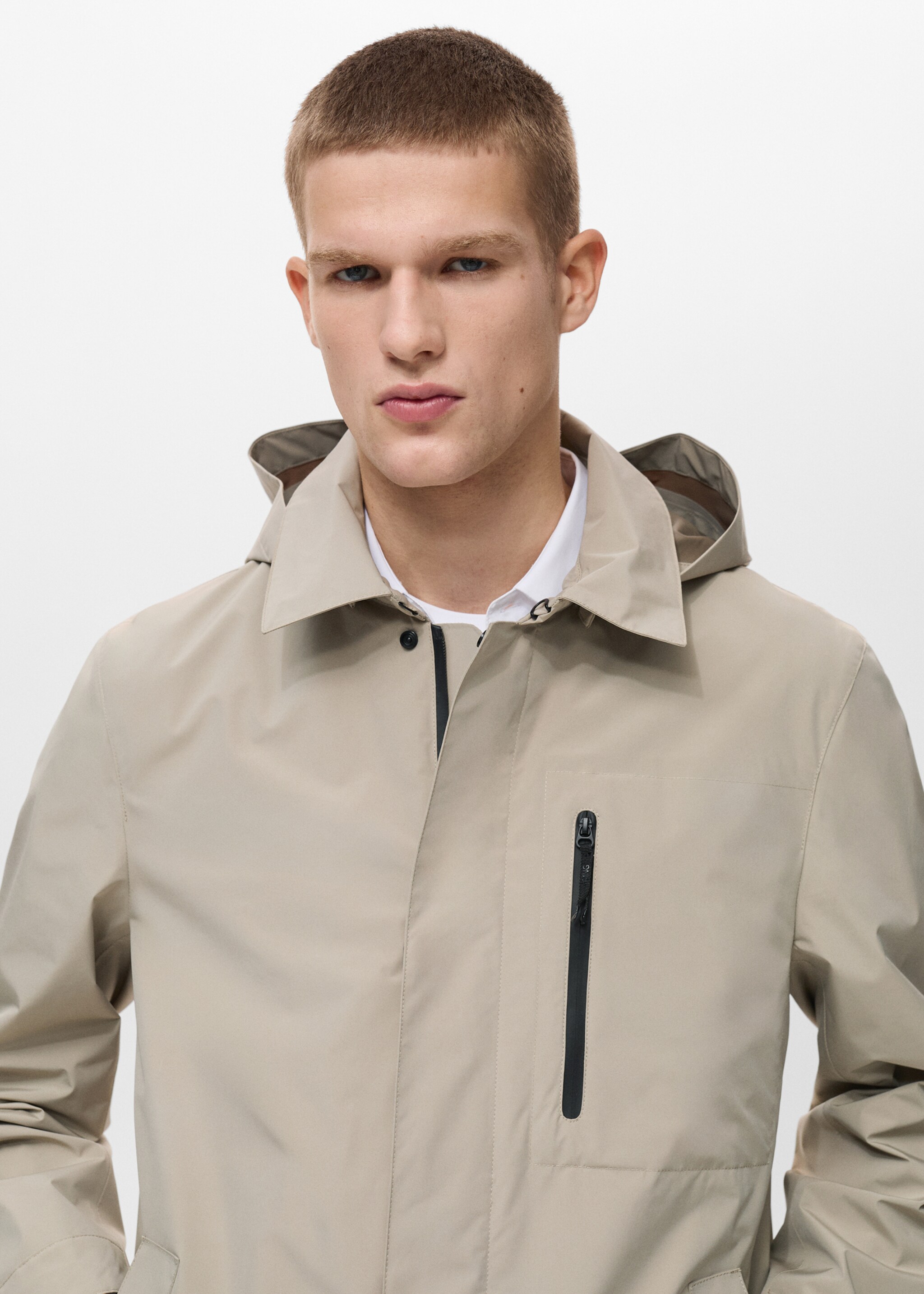 Waterproof parka met COOLMAX®-technologie - Detail van het artikel 1