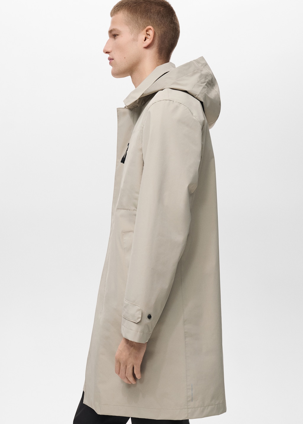 COOLMAX® technology waterproof parka - Men | MANGO USA