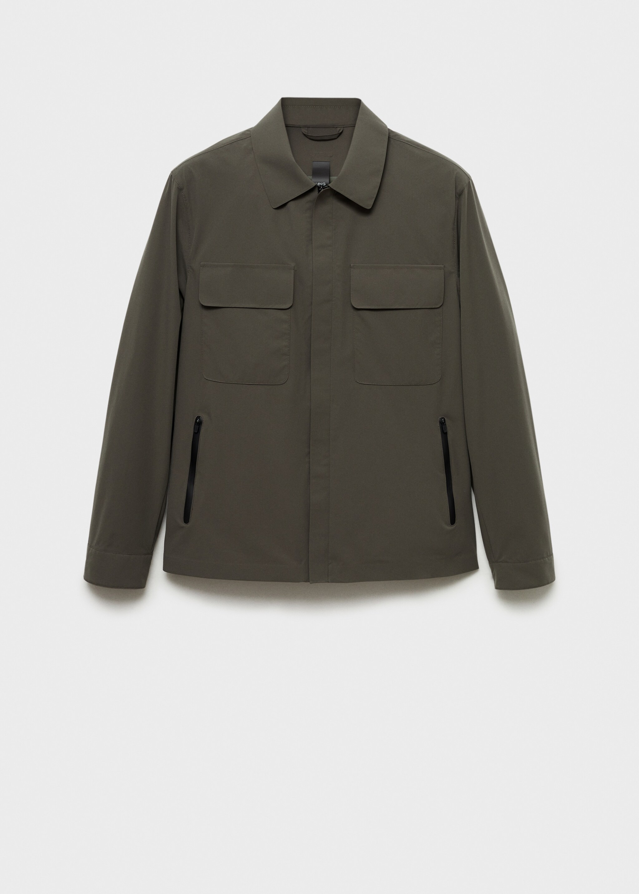 Water-repellent jacket with pockets - Article without model