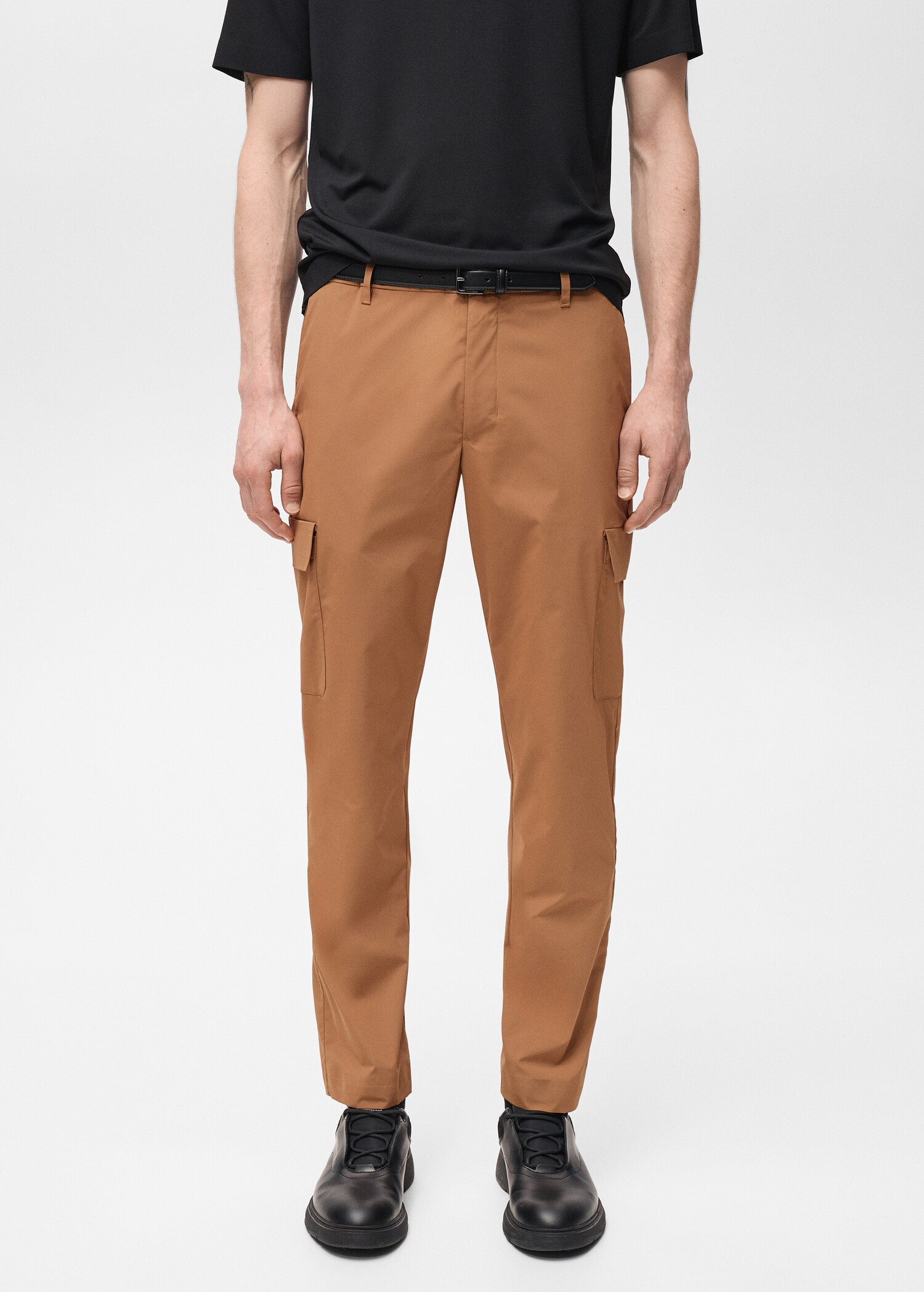 Pantalón cargo termorregulador comfort stretch - Plano medio