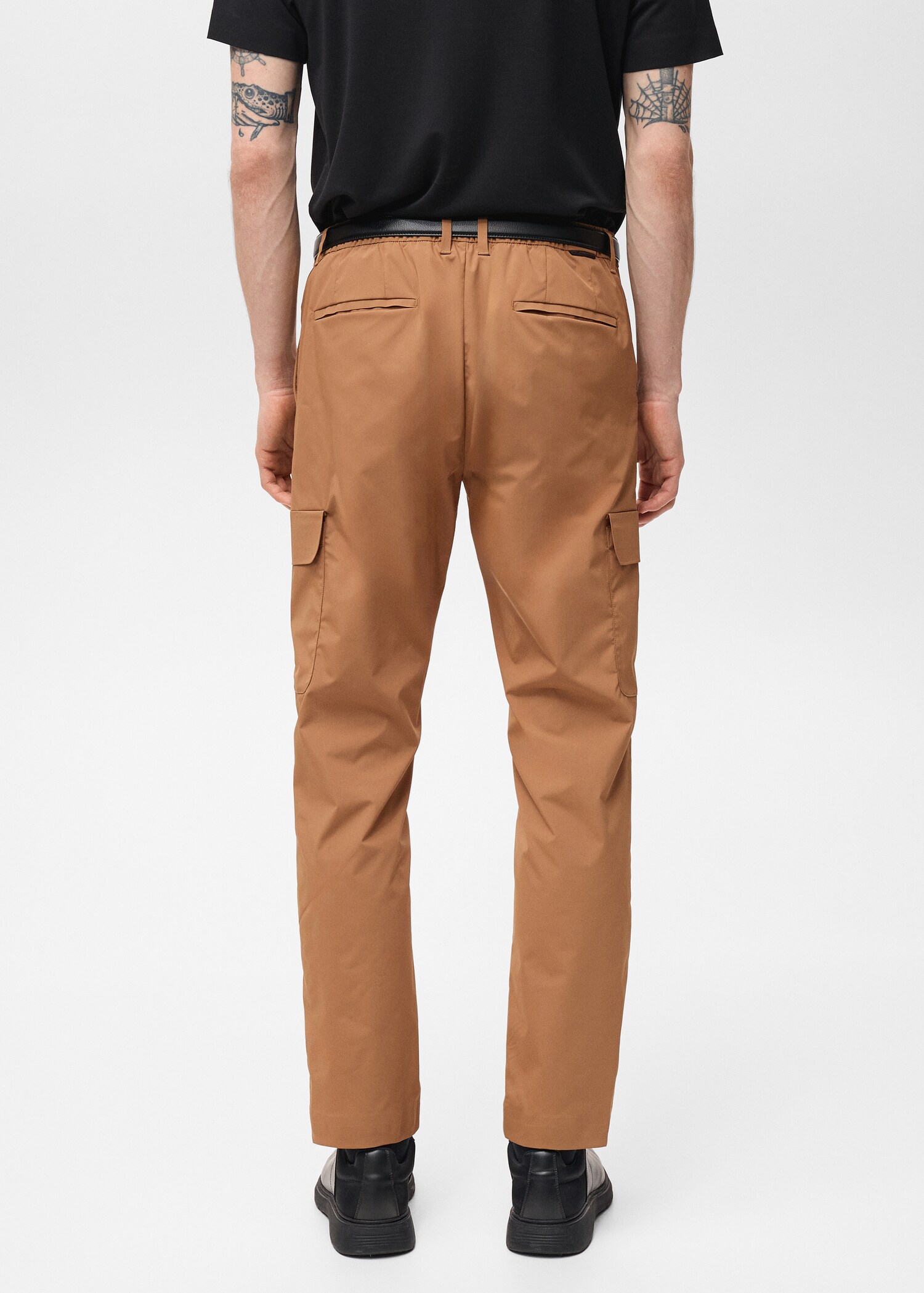 Pantalón cargo termorregulador comfort stretch - Reverso del artículo
