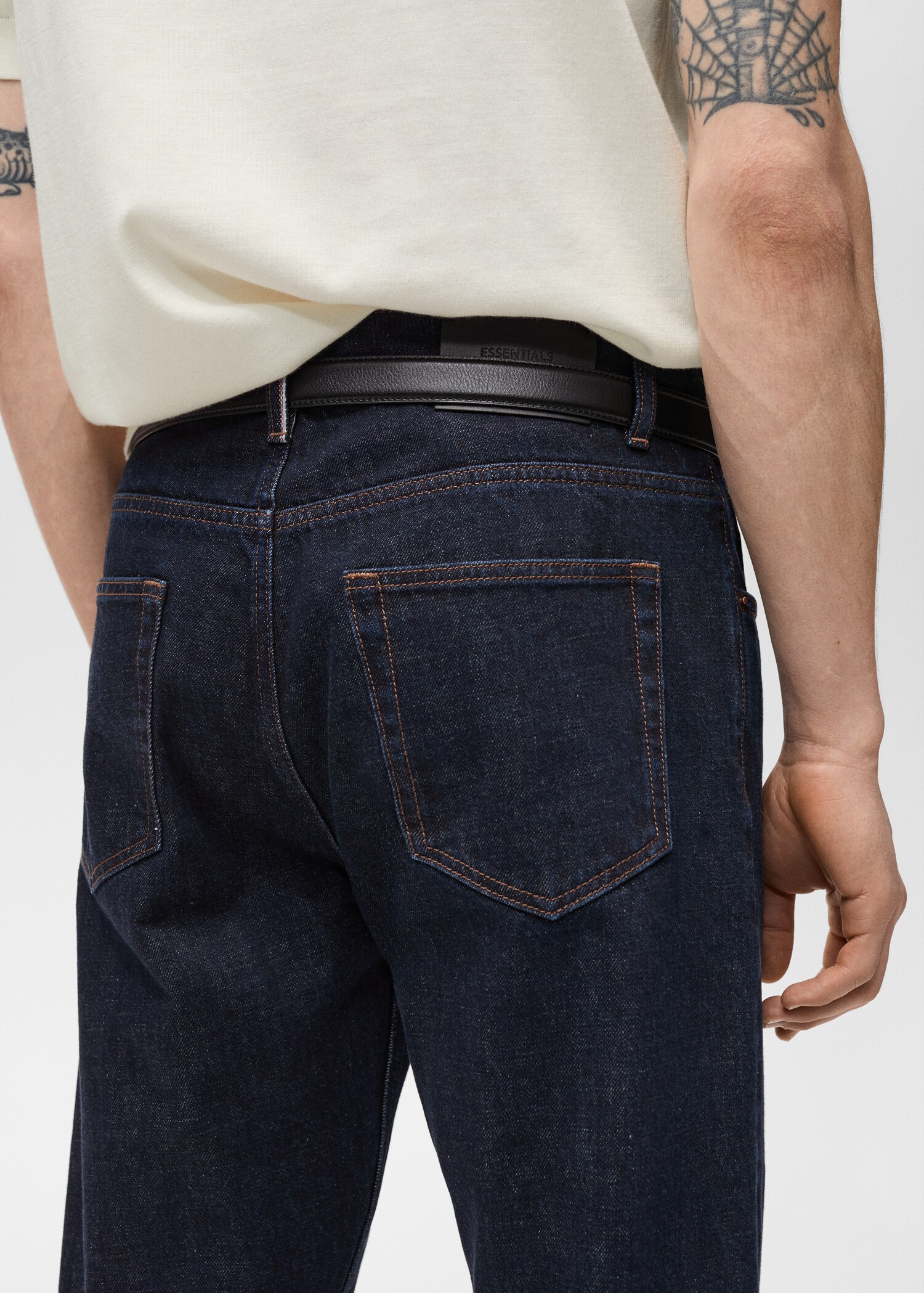 Jeans selvedge tapered-fit - Dettaglio dell'articolo 6