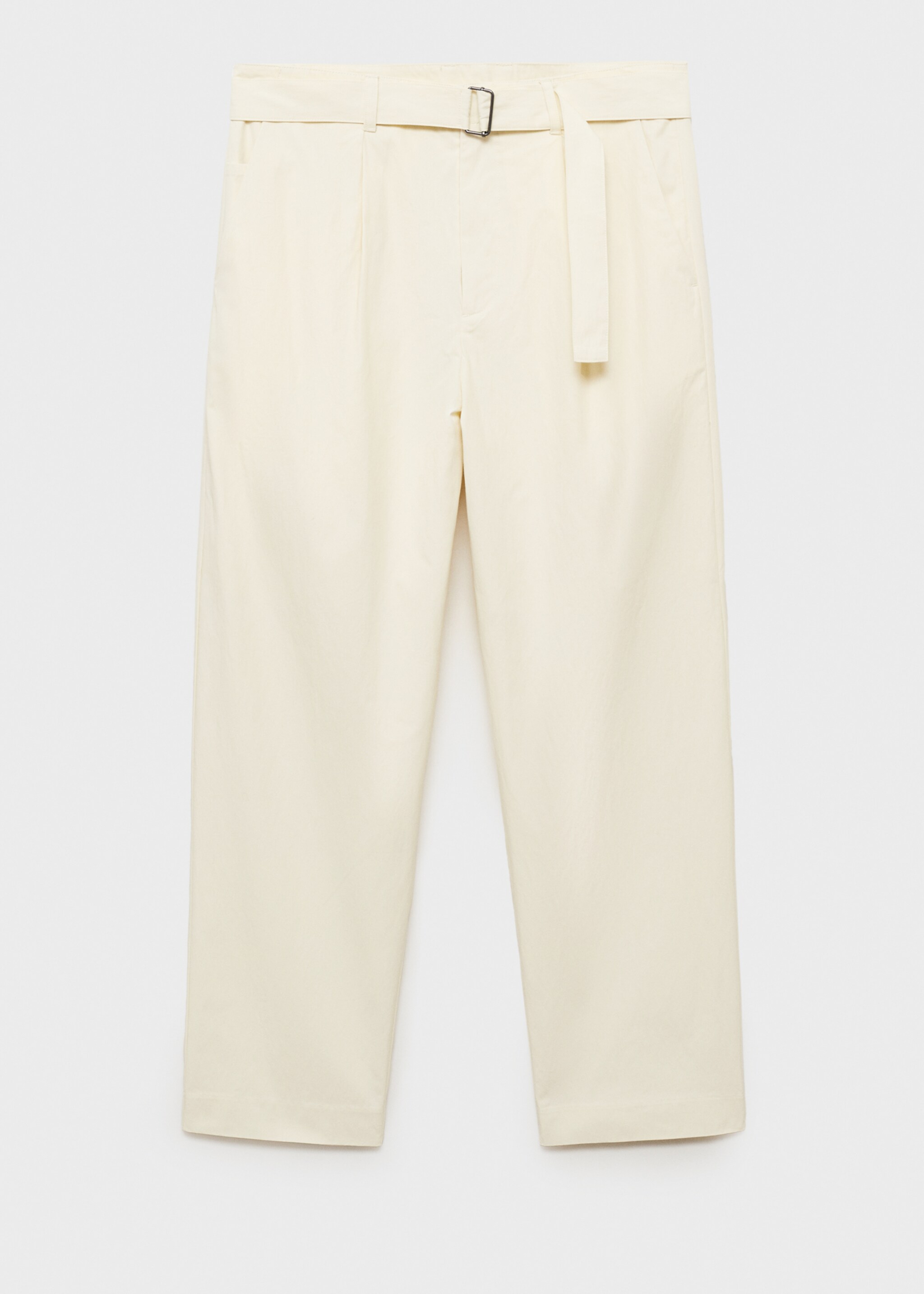Spodnie z paskiem relaxed fit - Artykuł bez modela/modelki