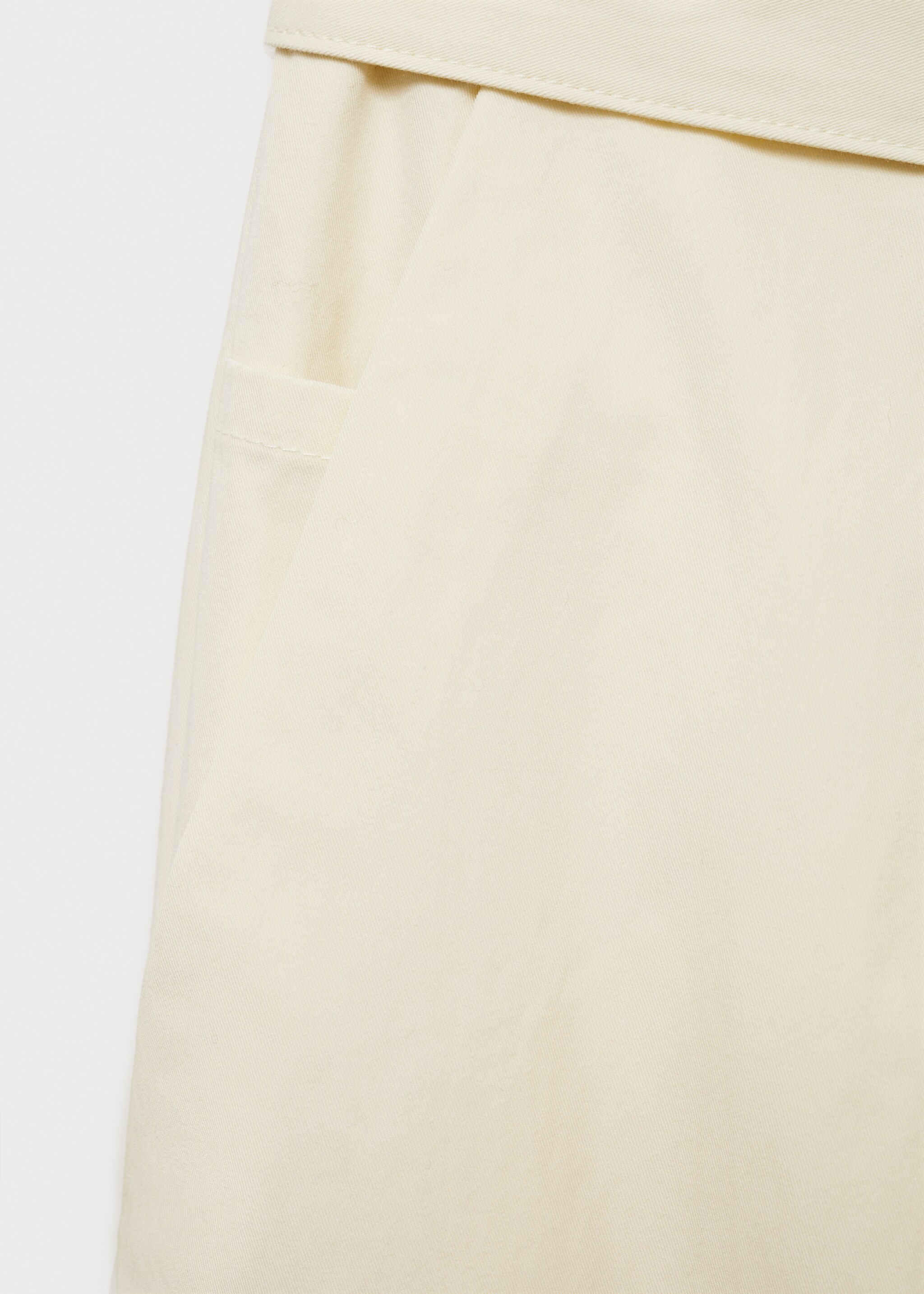 Relaxed-fit trousers with belt - Details of the article 0
