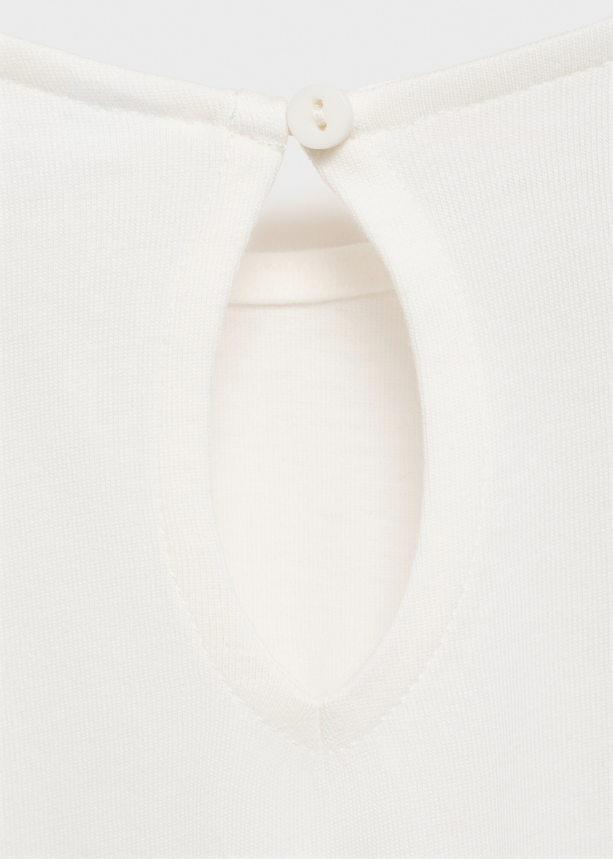 Embossed detail printed t-shirt - Details of the article 0