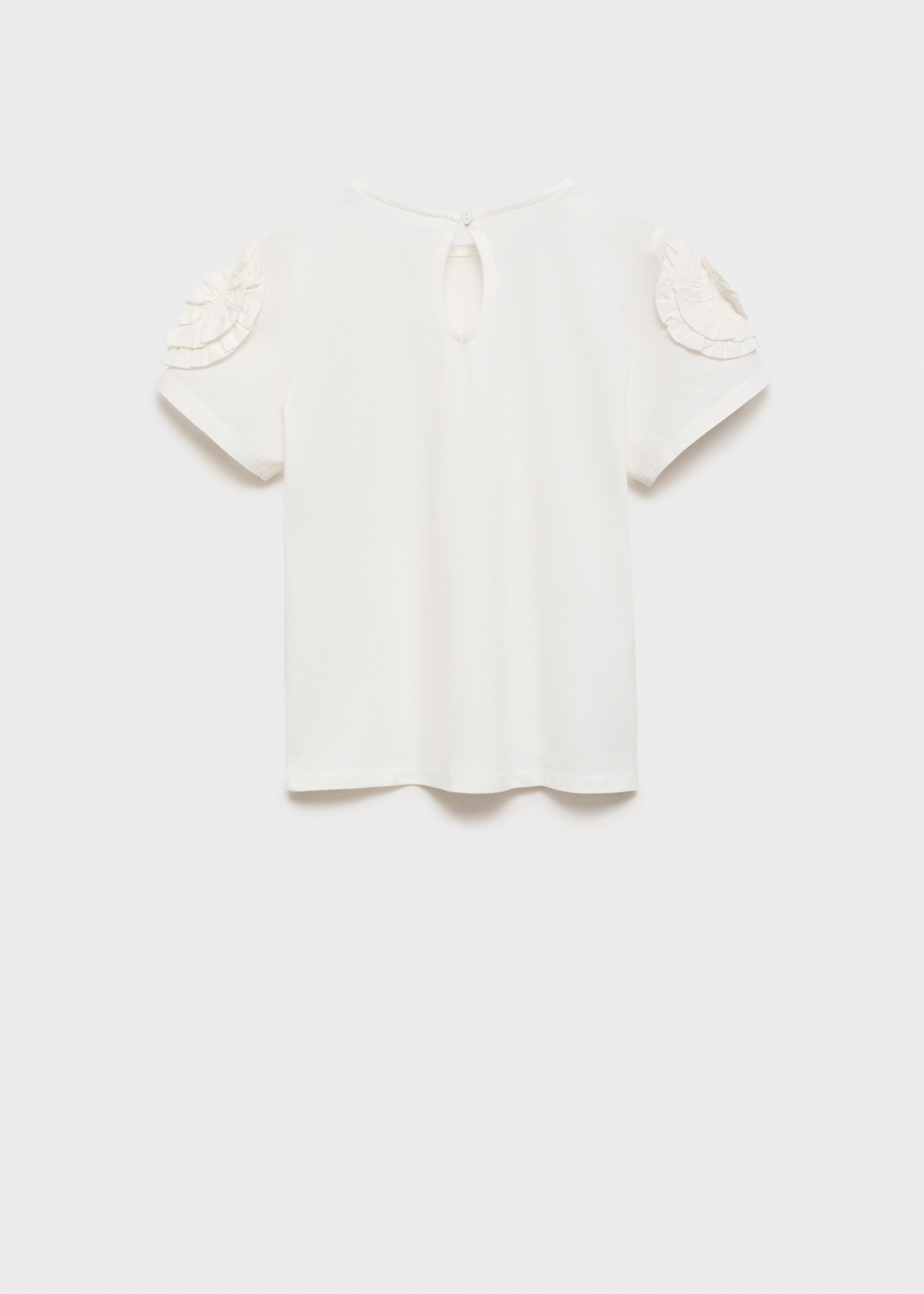 Embossed detail printed t-shirt - Reverse of the article