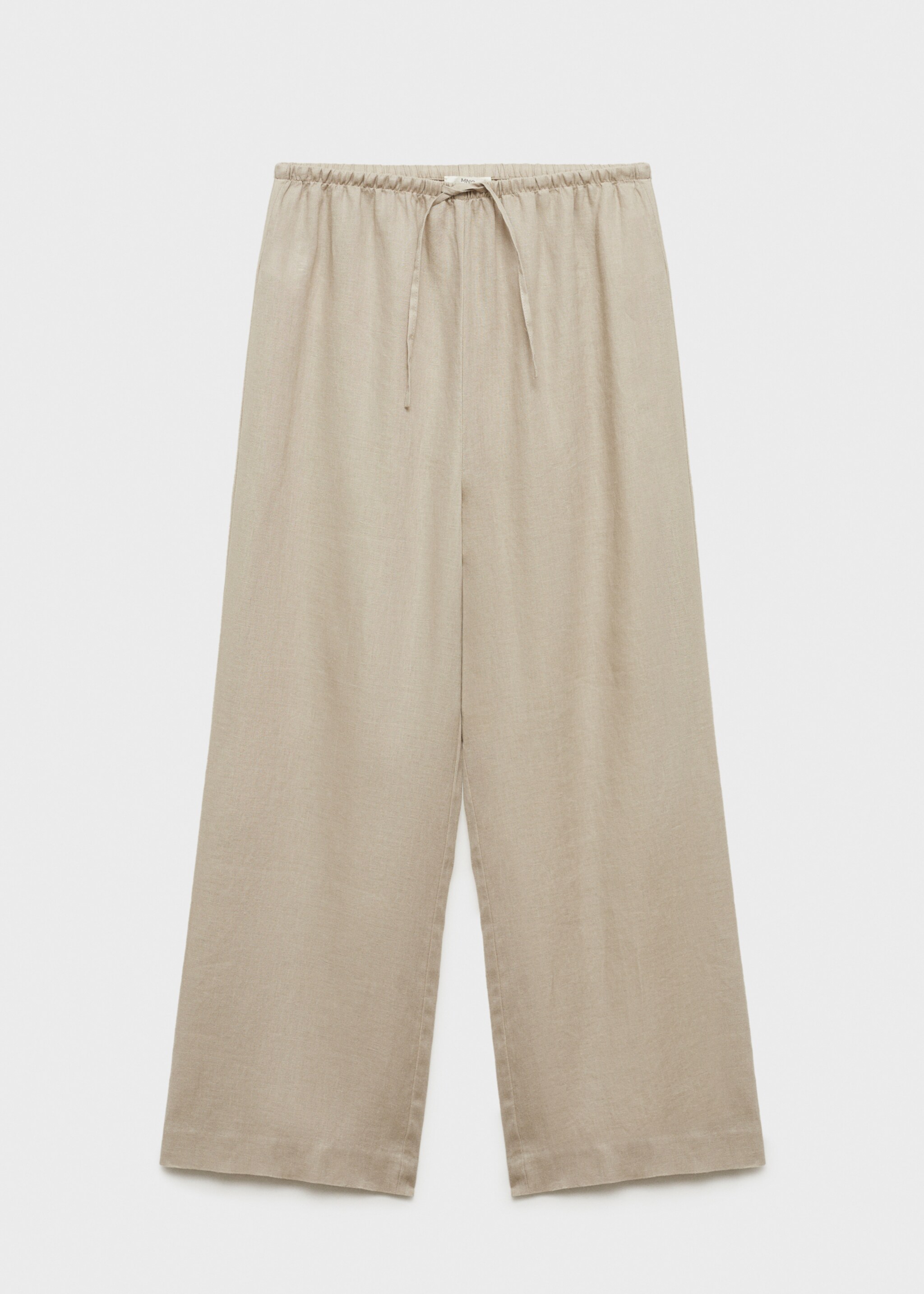 Linen-blend trousers - Article without model