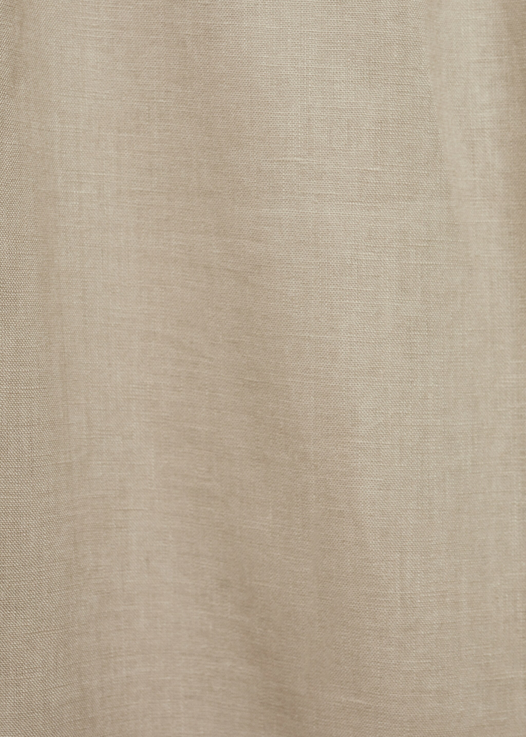 Linen-blend trousers - Details of the article 0