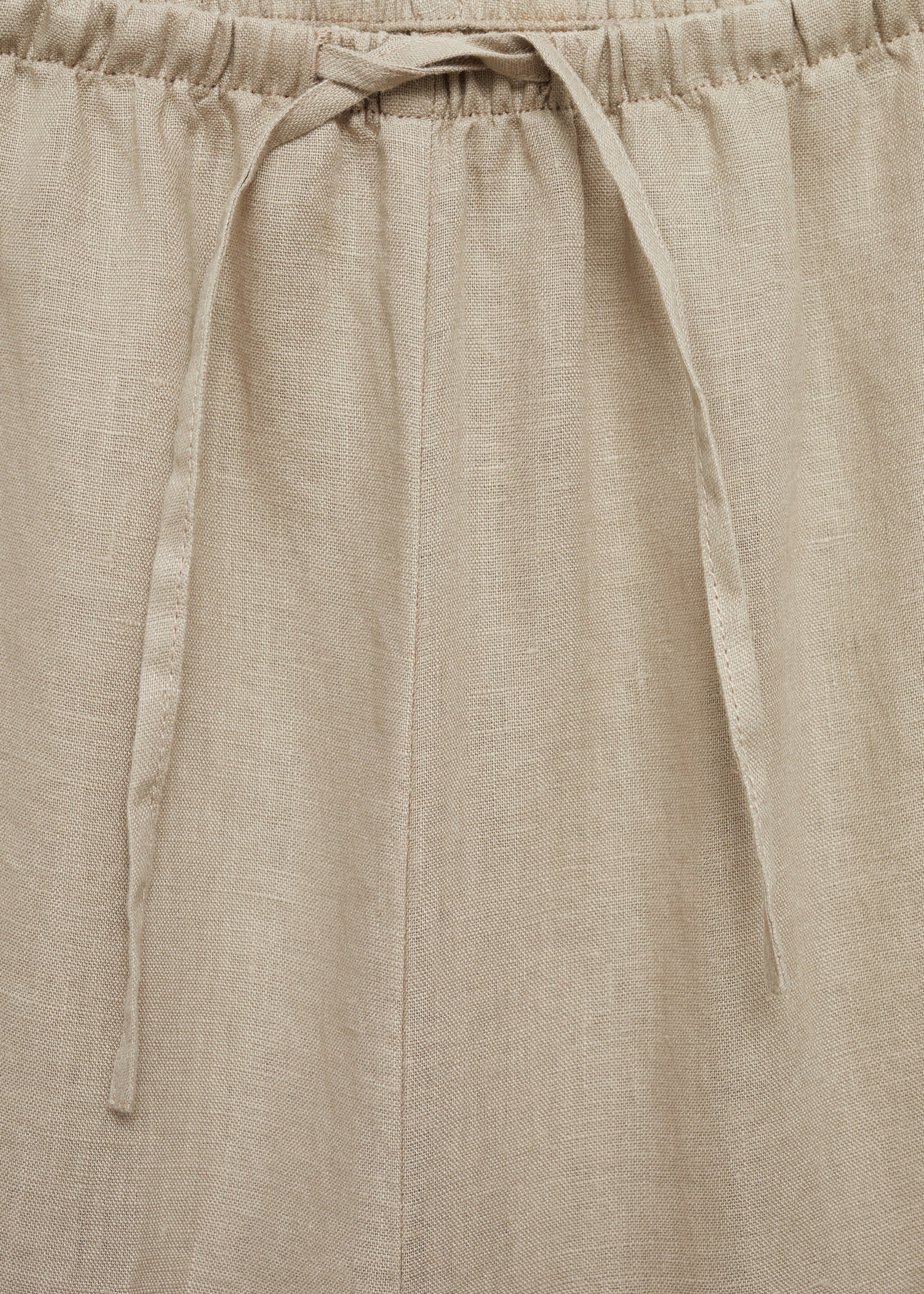 Linen-blend trousers - Details of the article 8
