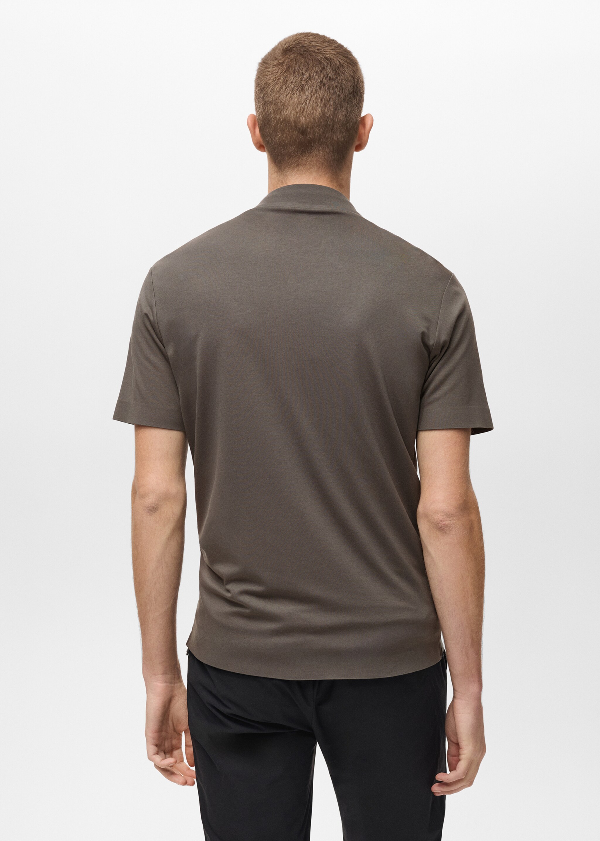 COOLMAX® slim fit polo shirt - Reverse of the article