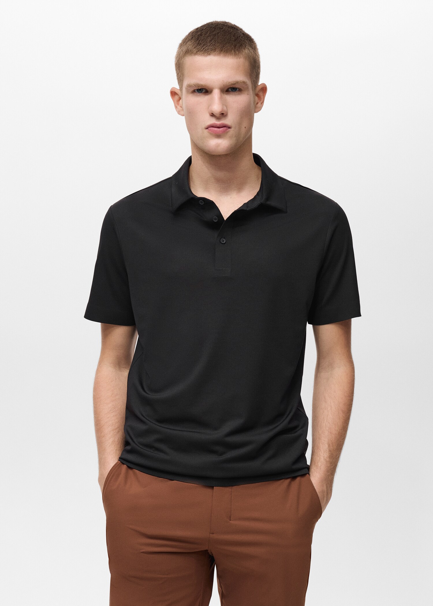 COOLMAX®修身版型Polo衫 - null