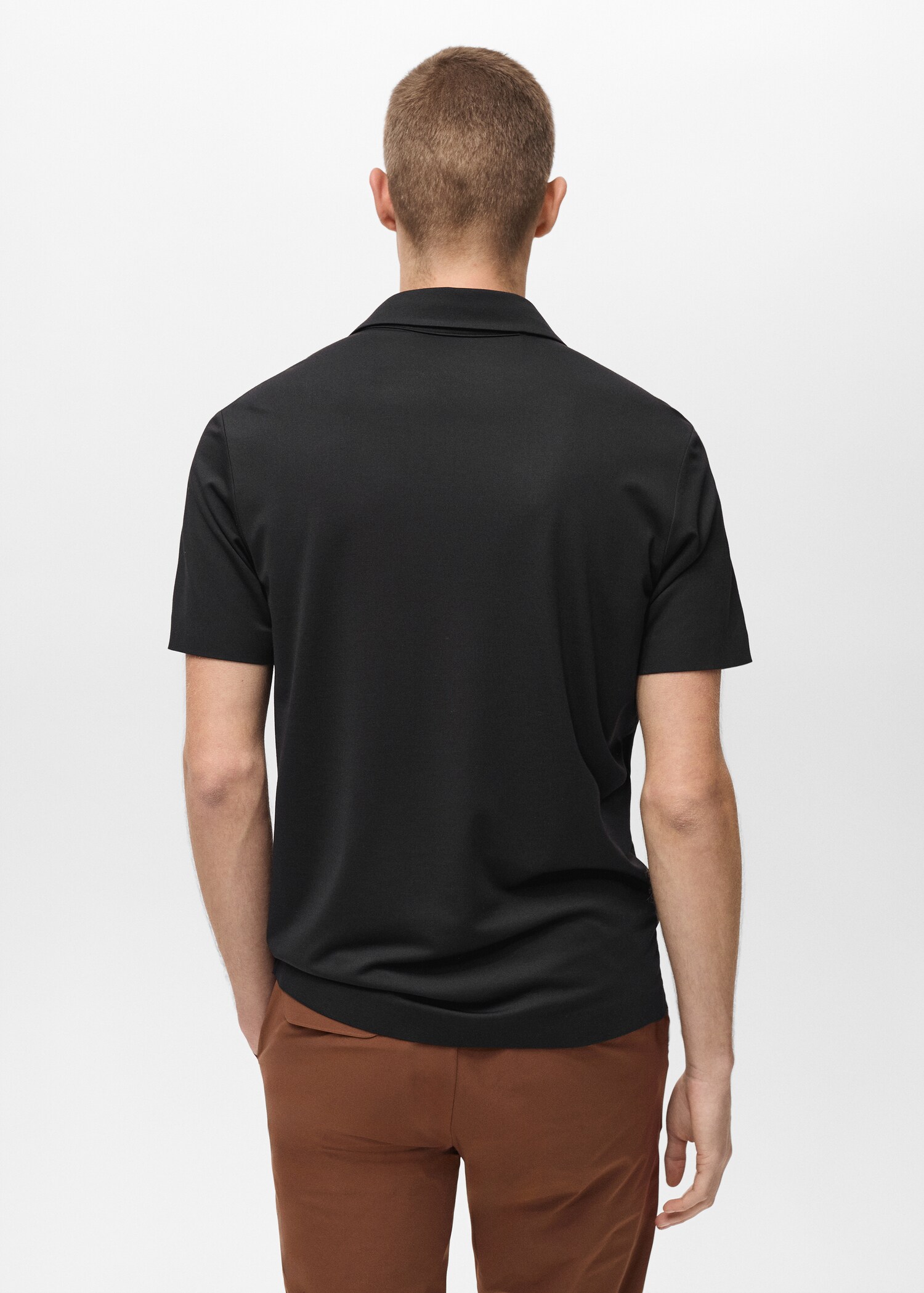 COOLMAX®修身版型Polo衫 - null
