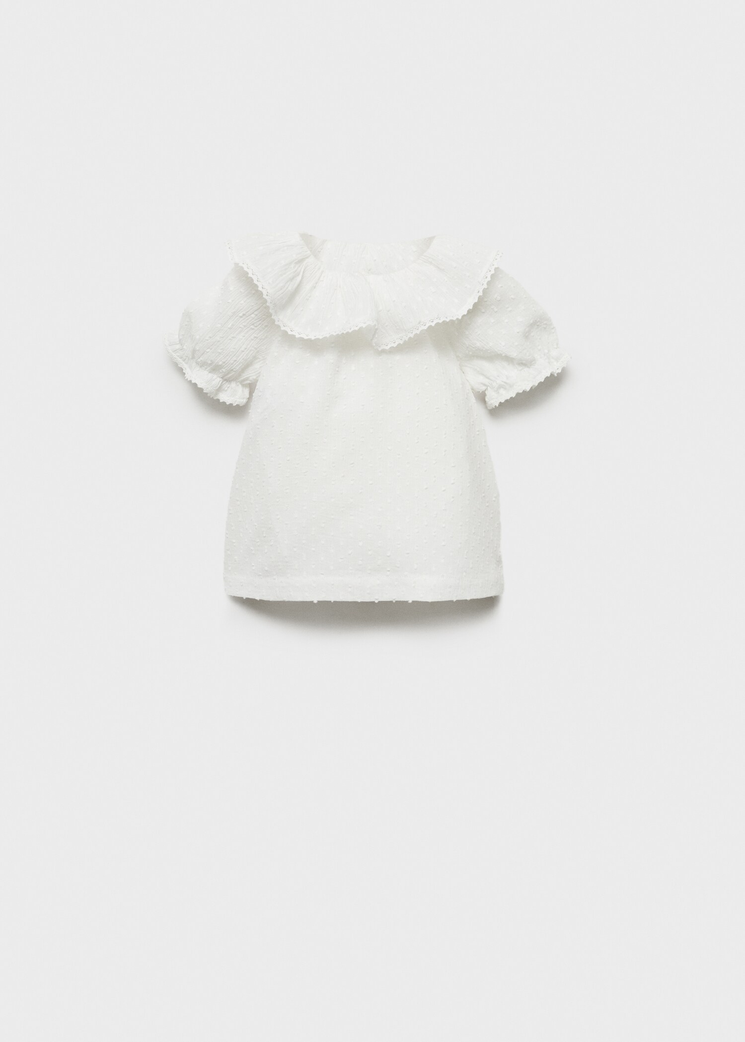 Ruffle neck blouse - Article without model