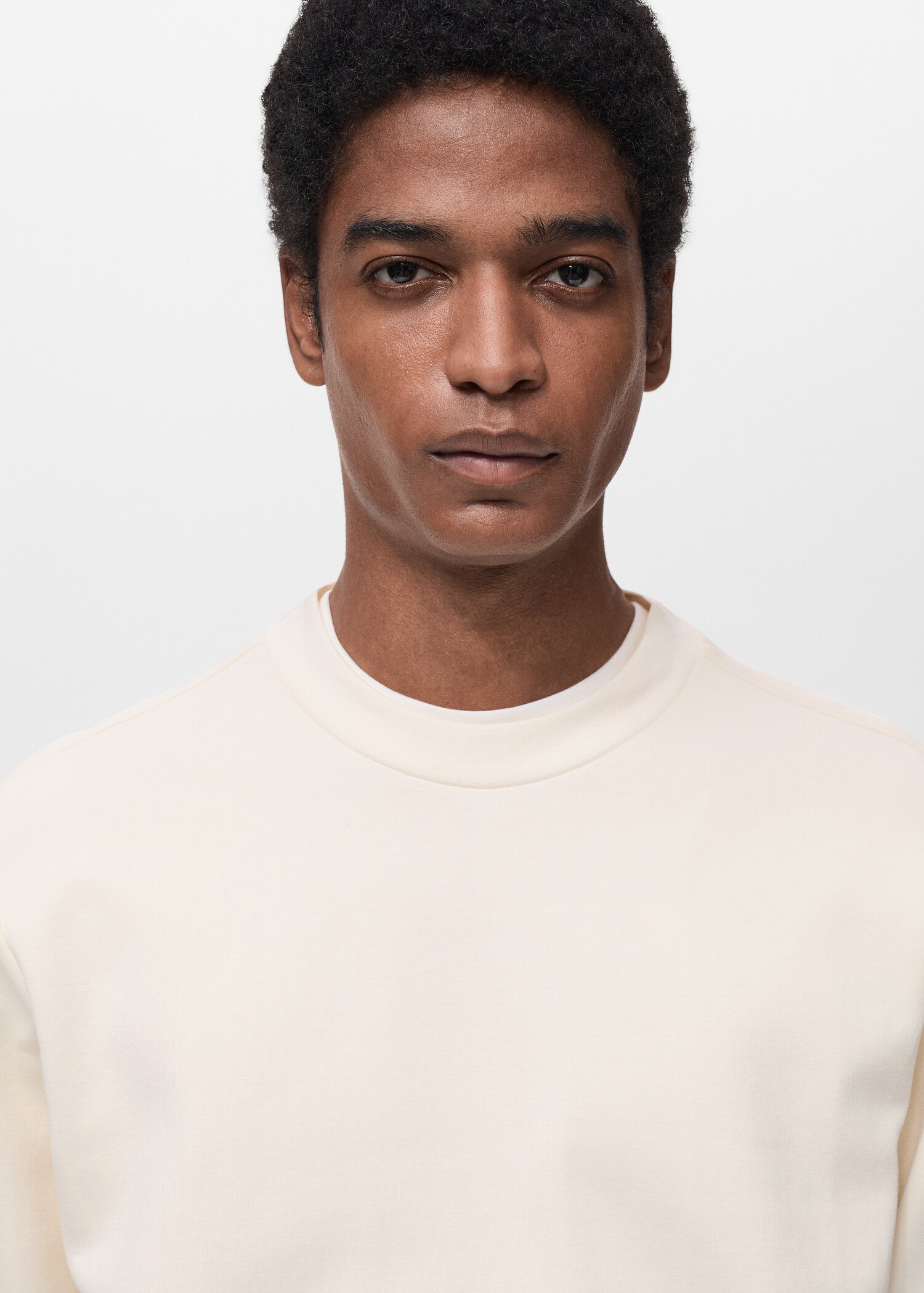 Regular kesim pamuklu sweatshirt - Ürün detayı 1