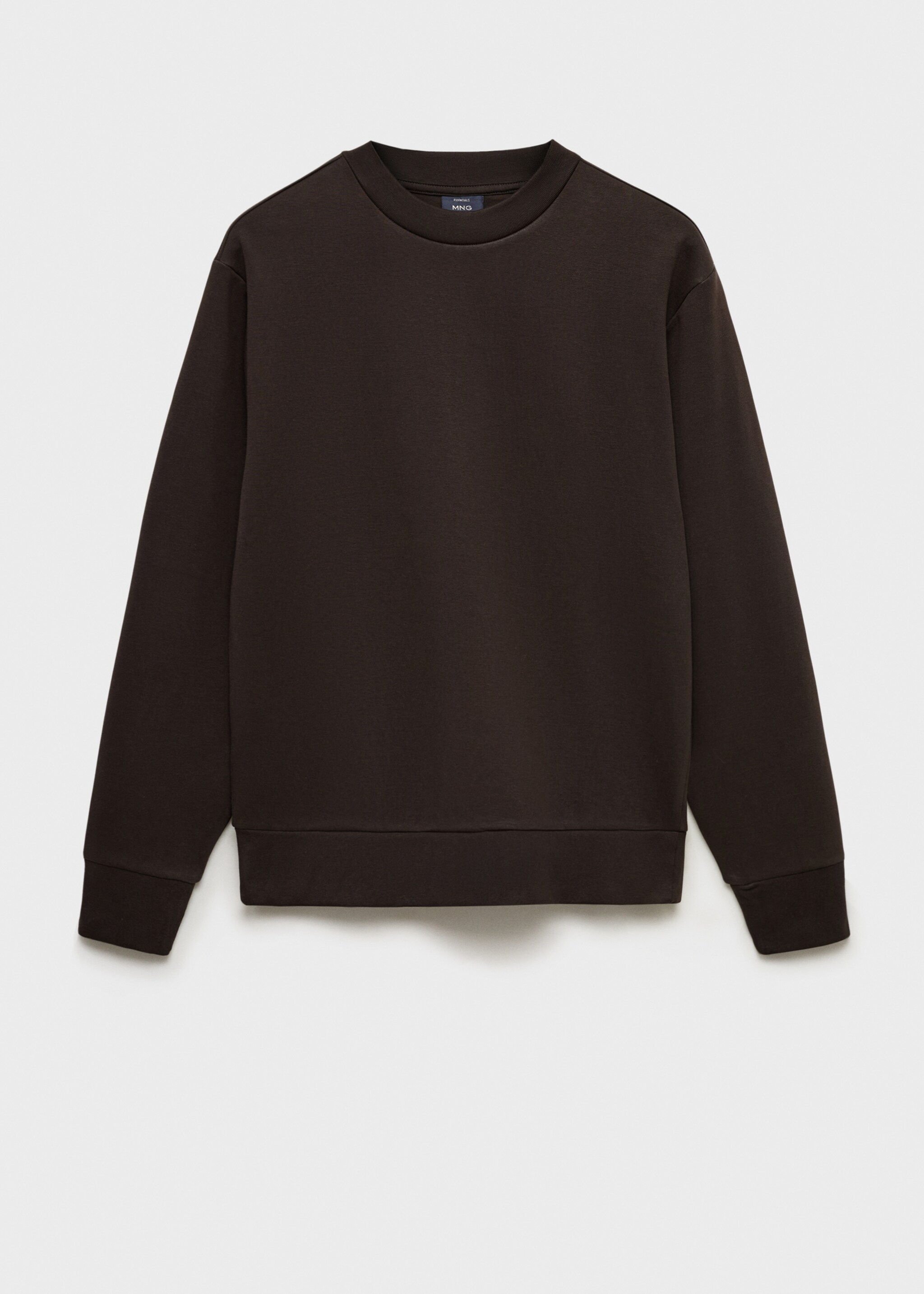 Regular-fit cotton sweatshirt - Article without model