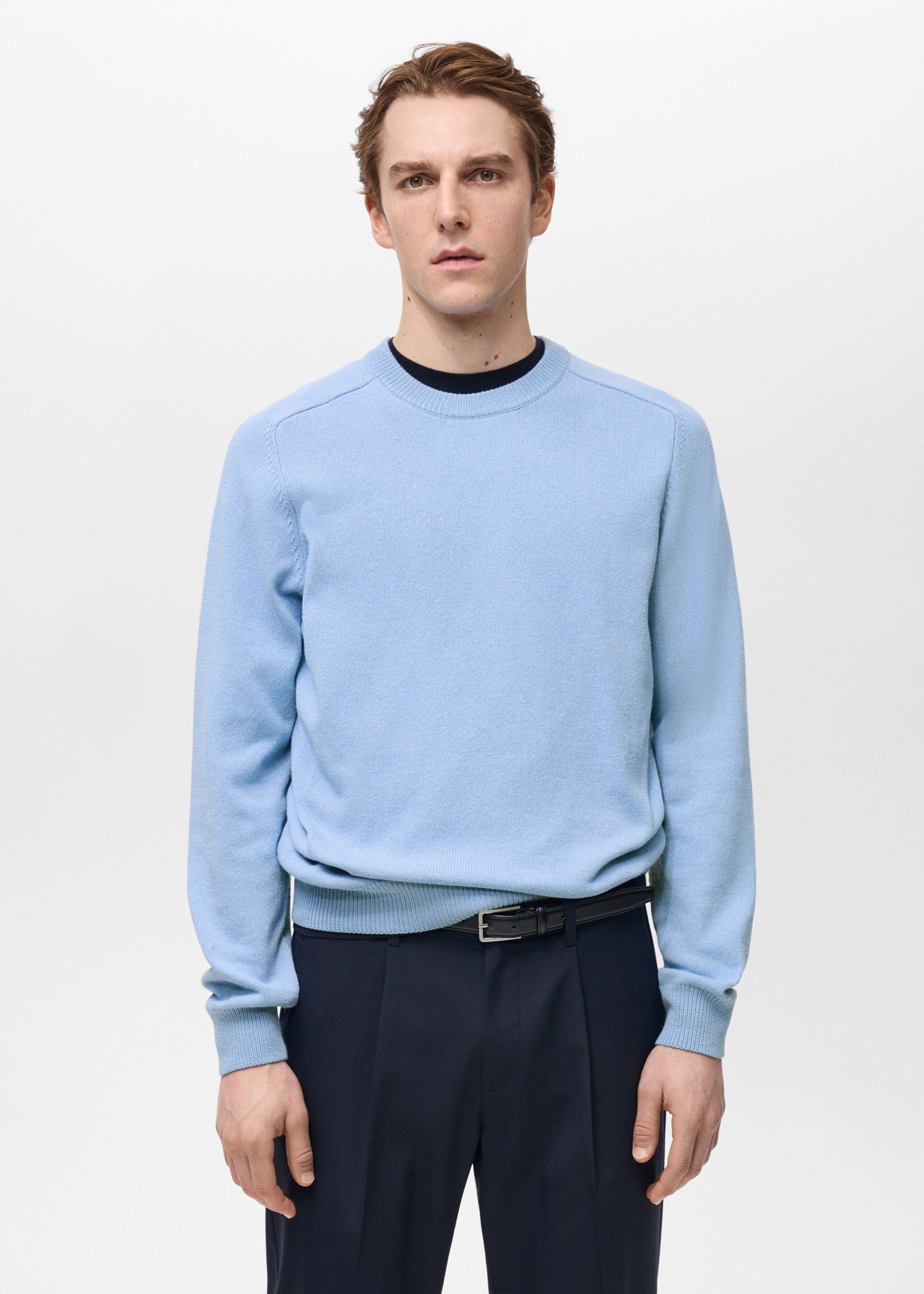Pull-over maille coton - Plan moyen
