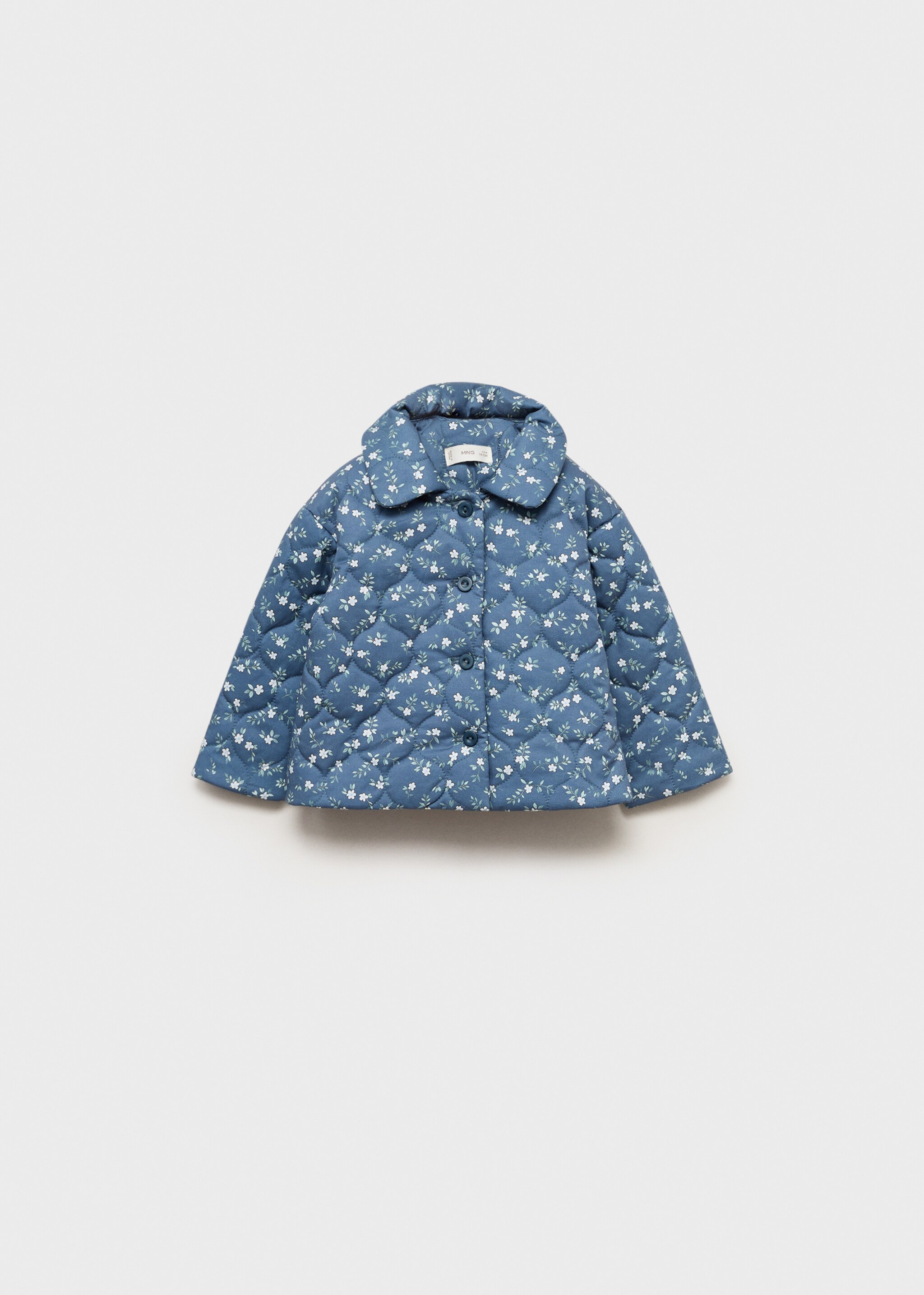 Anorak acolchado estampado floral - Artículo sin modelo