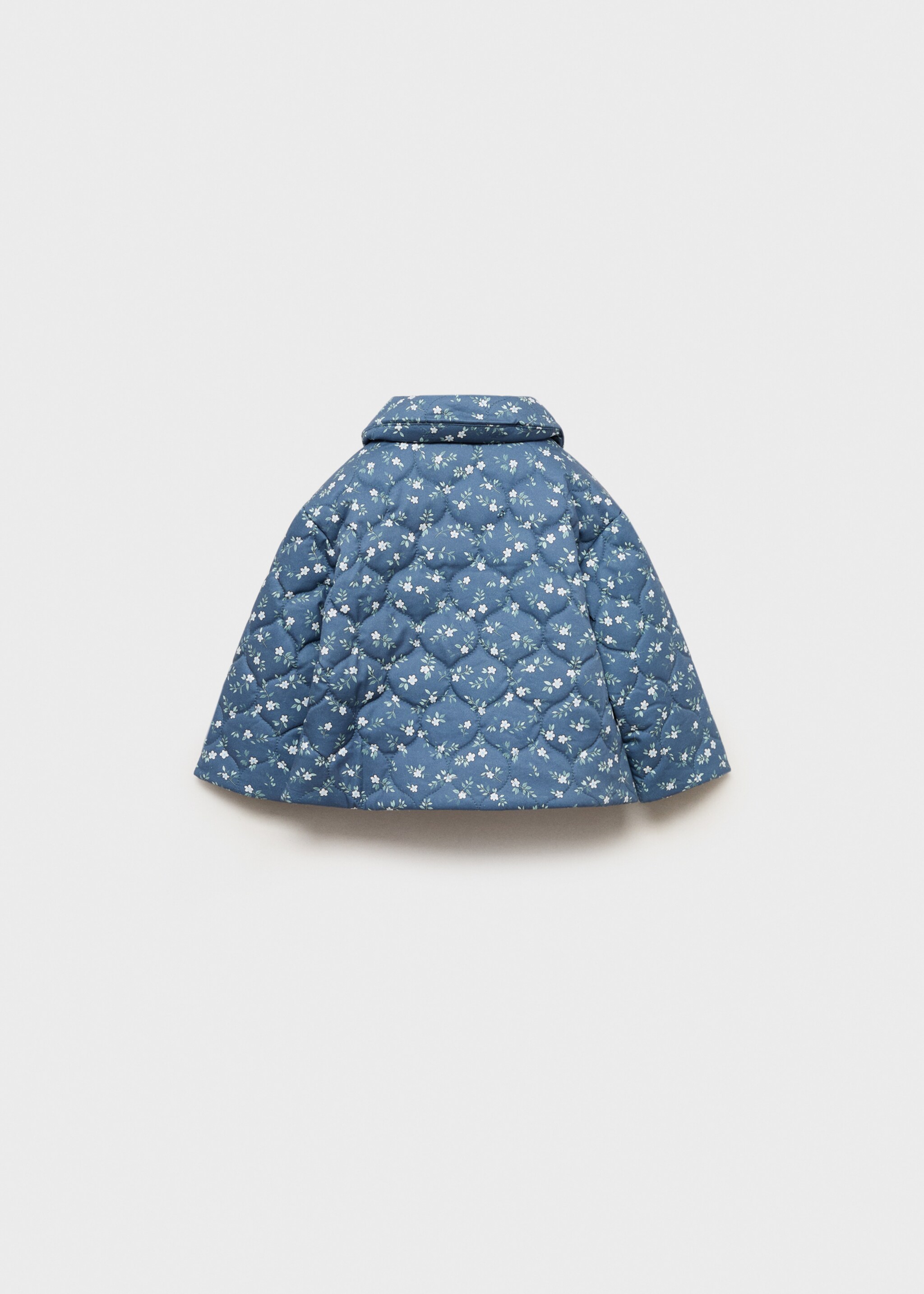 Anorak acolchado estampado floral - Reverso del artículo