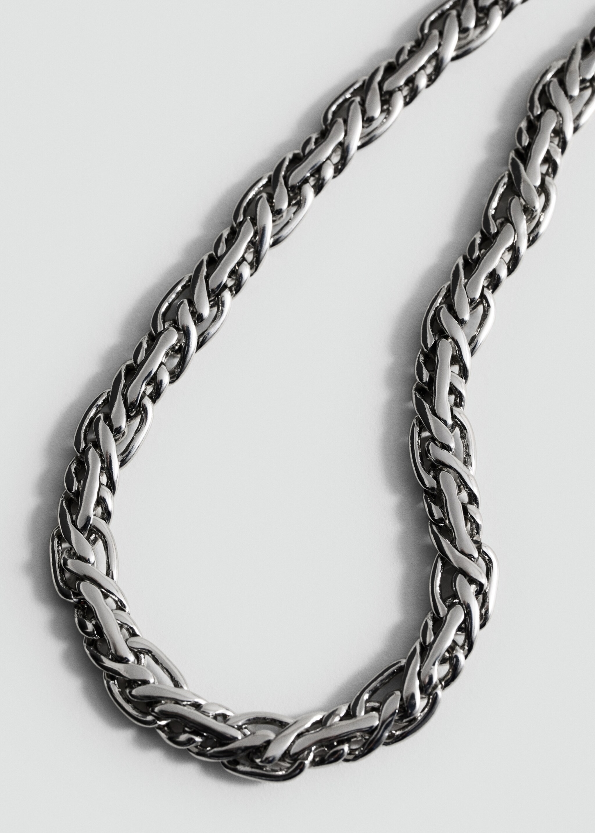 Necklace with mini links - Medium plane