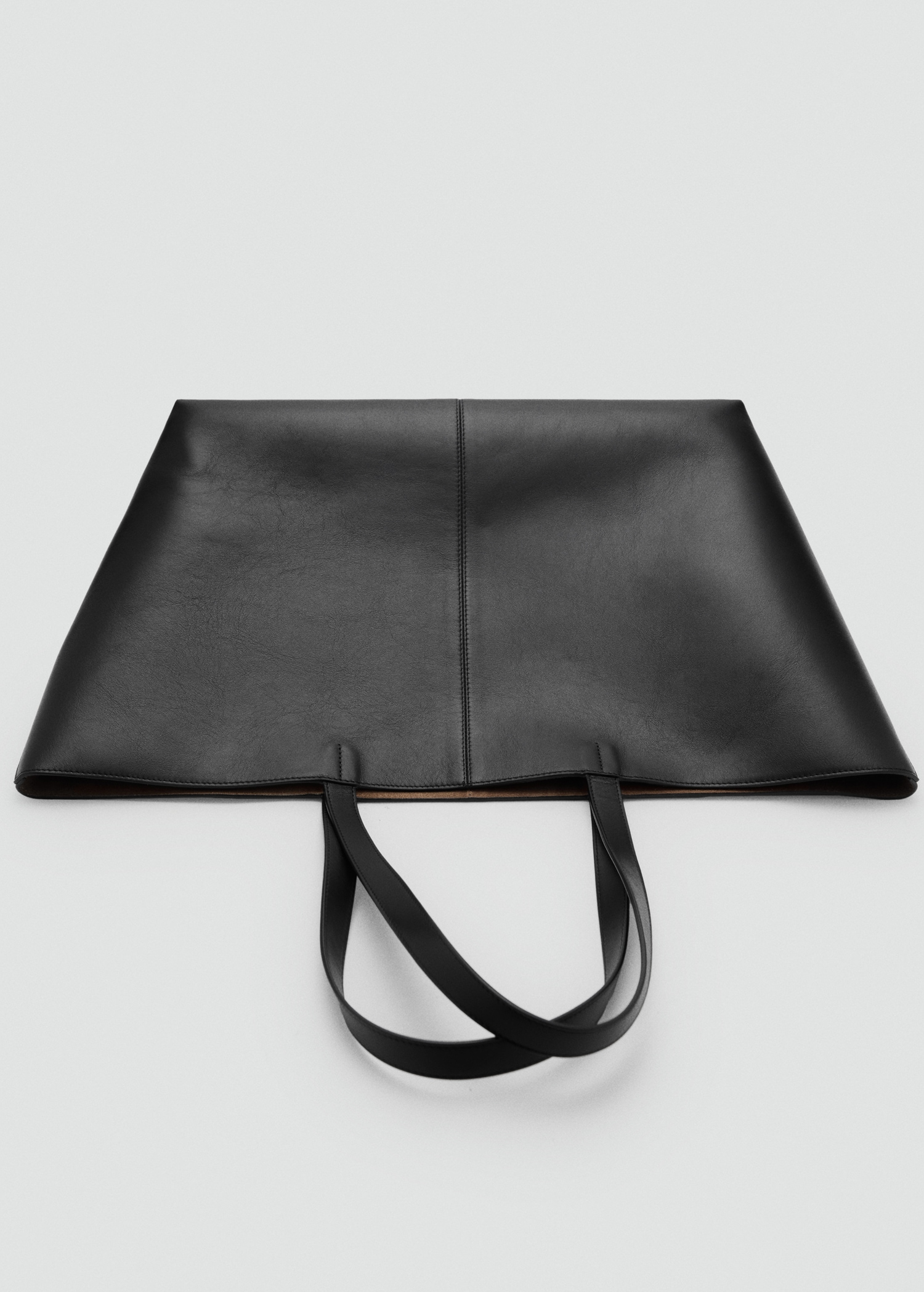 Large leather shopper bag - Details of the article 4