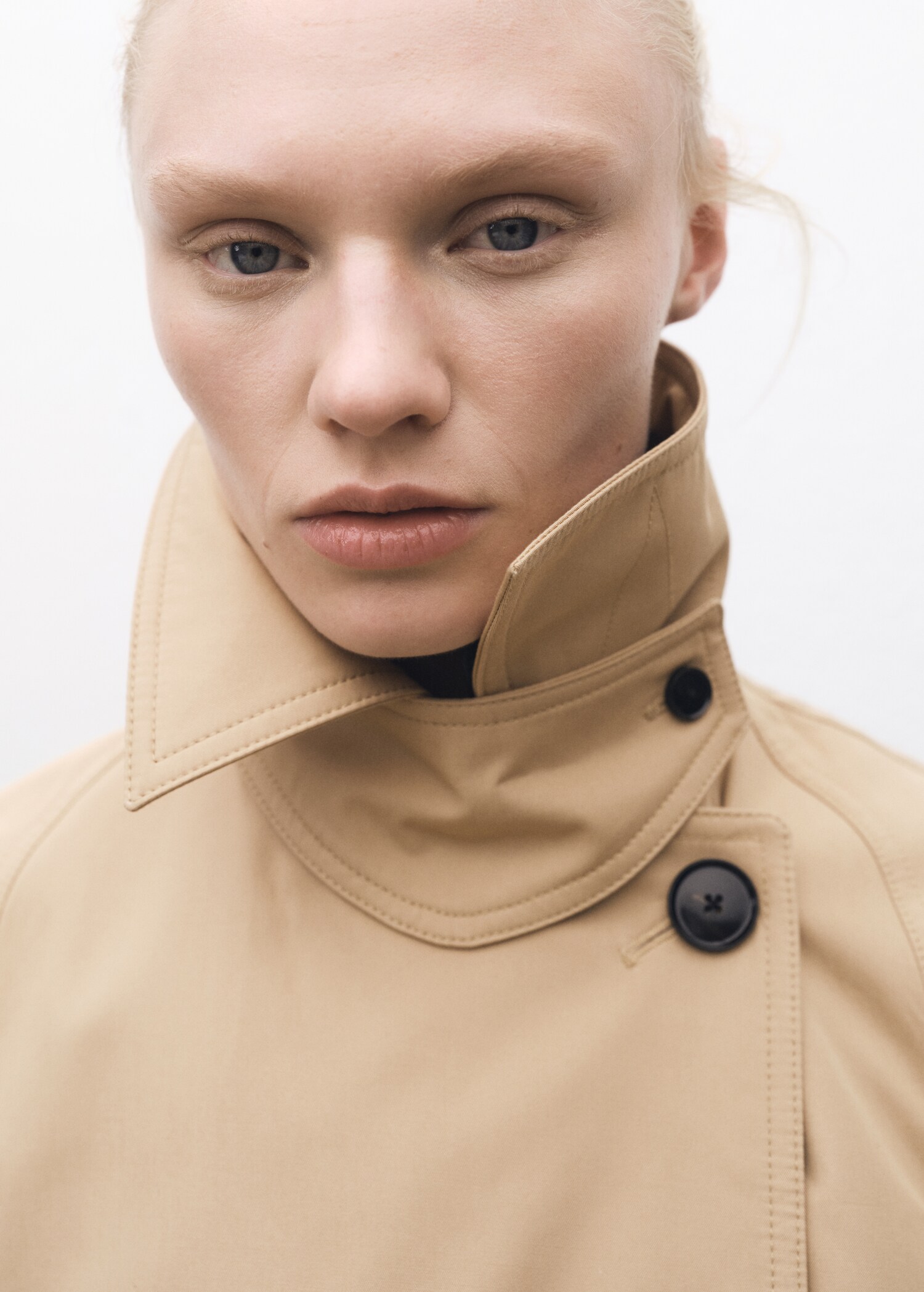 Trench lungo oversize cotone - Dettaglio dell'articolo 1