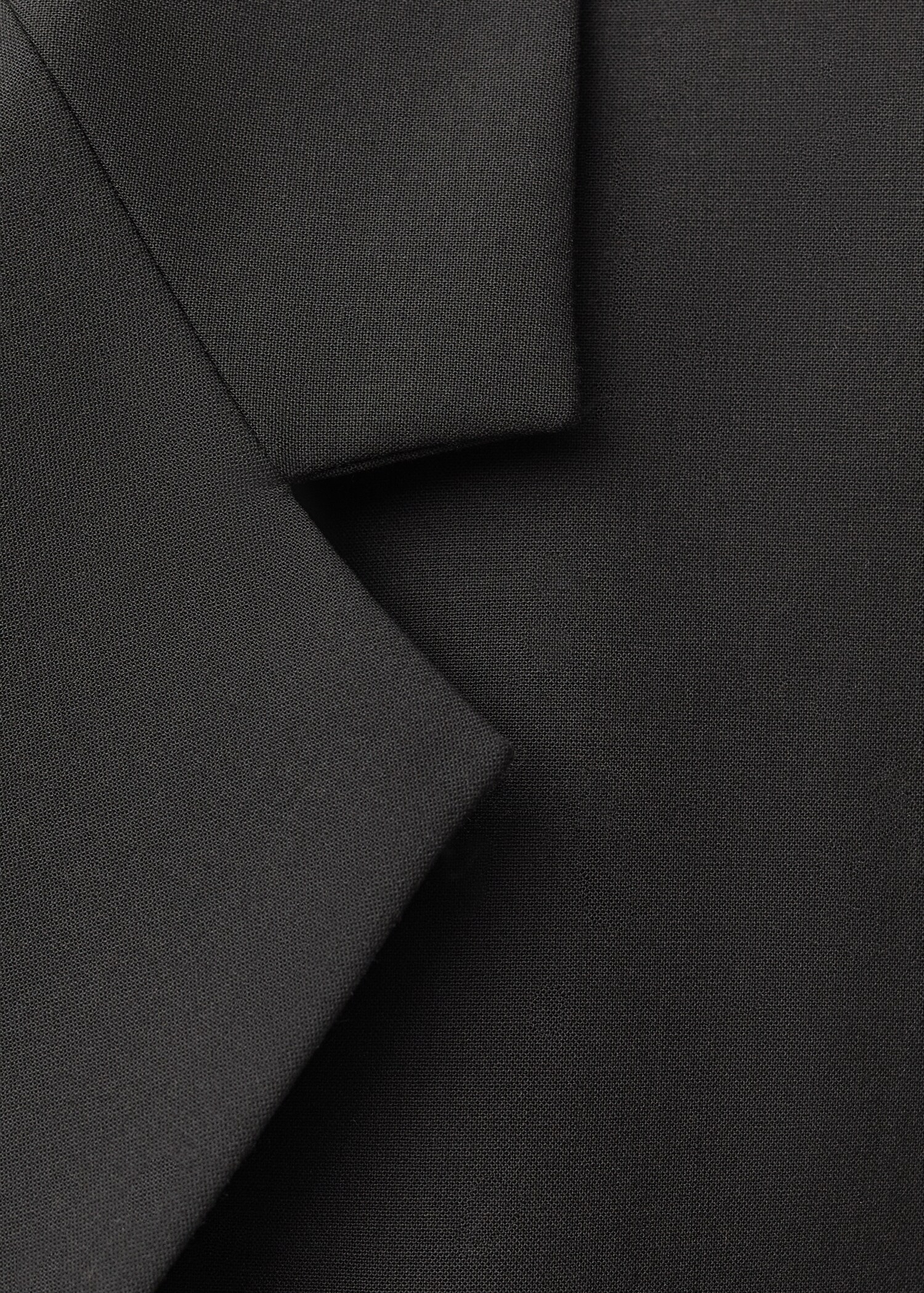 Wool-blend waistcoat with lapels - Details of the article 8