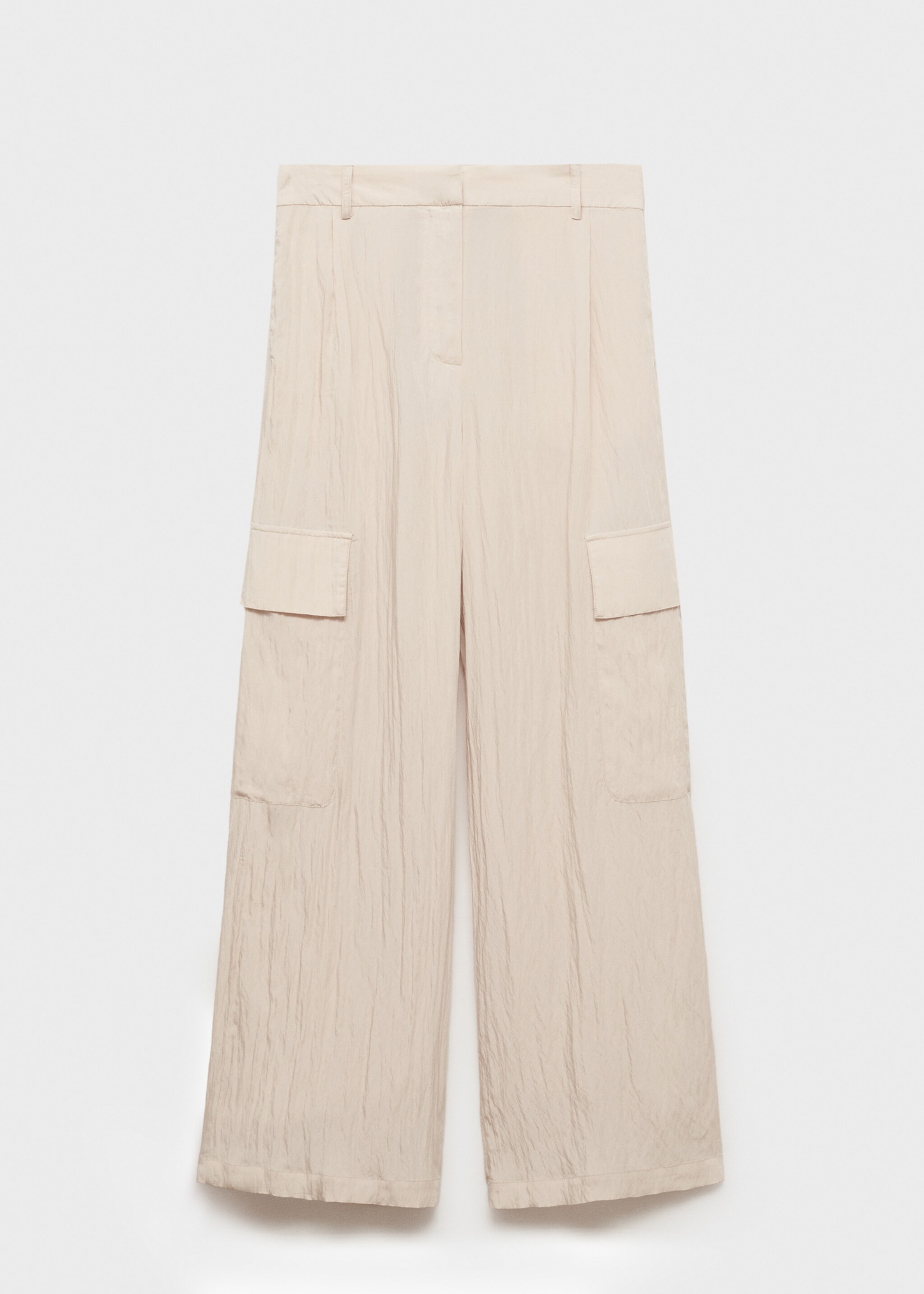 Textured cargo trousers - Article without model