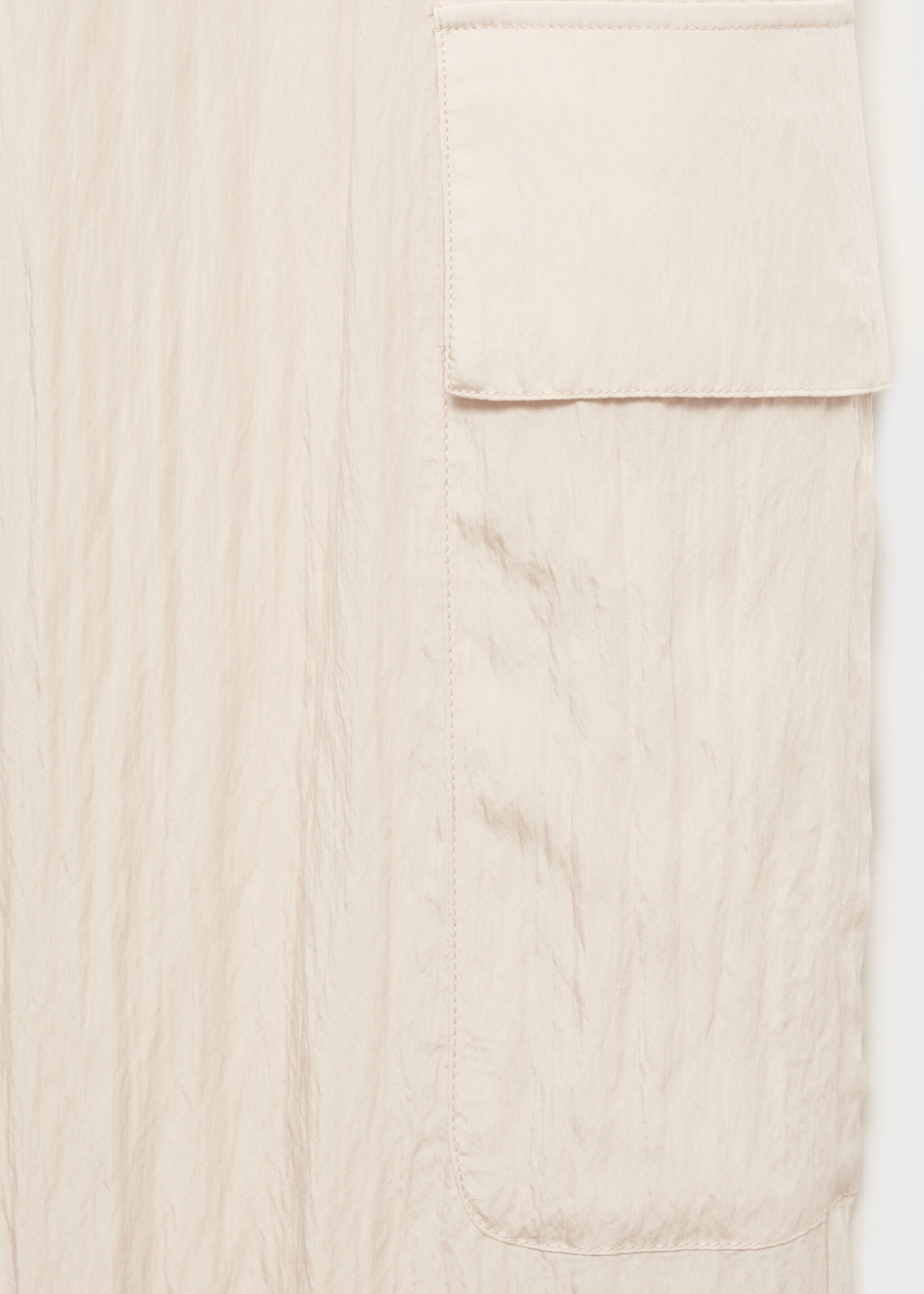 Textured cargo trousers - Details of the article 8