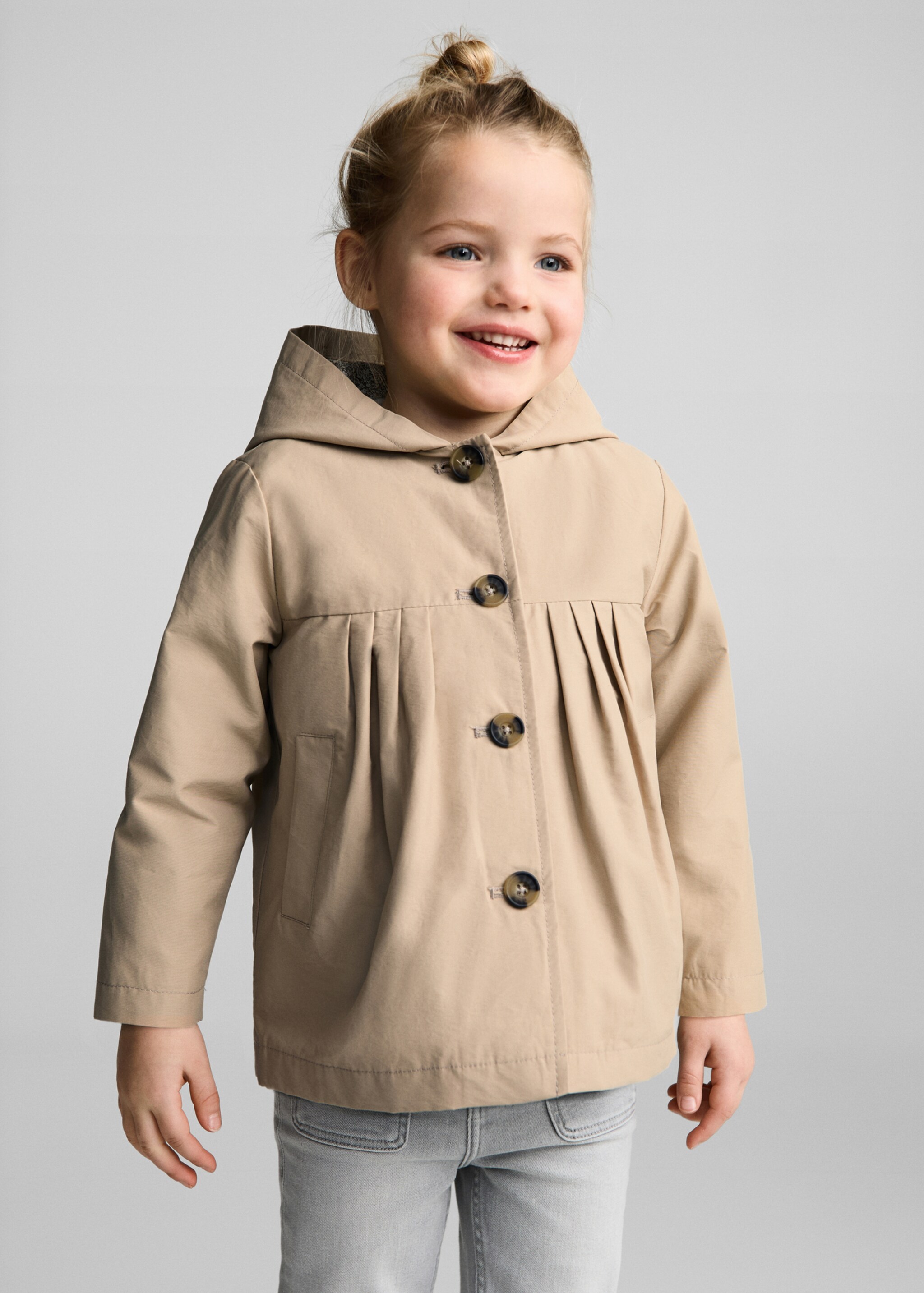 Trench boutons - Plan moyen