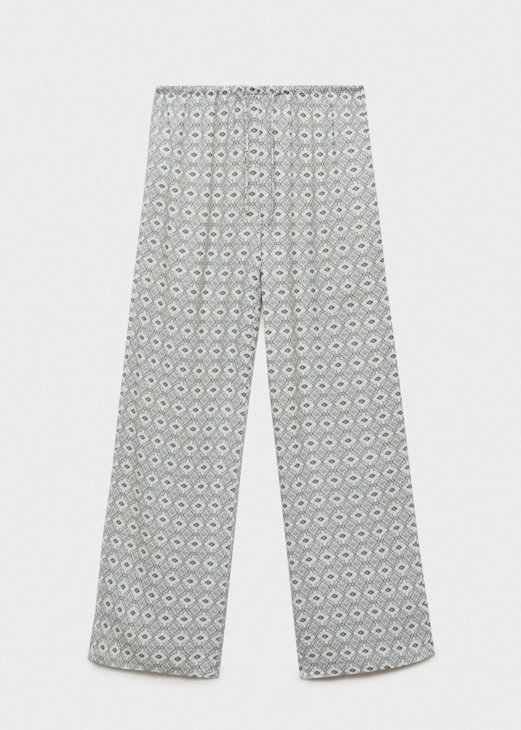 Flowy printed trousers - Article without model