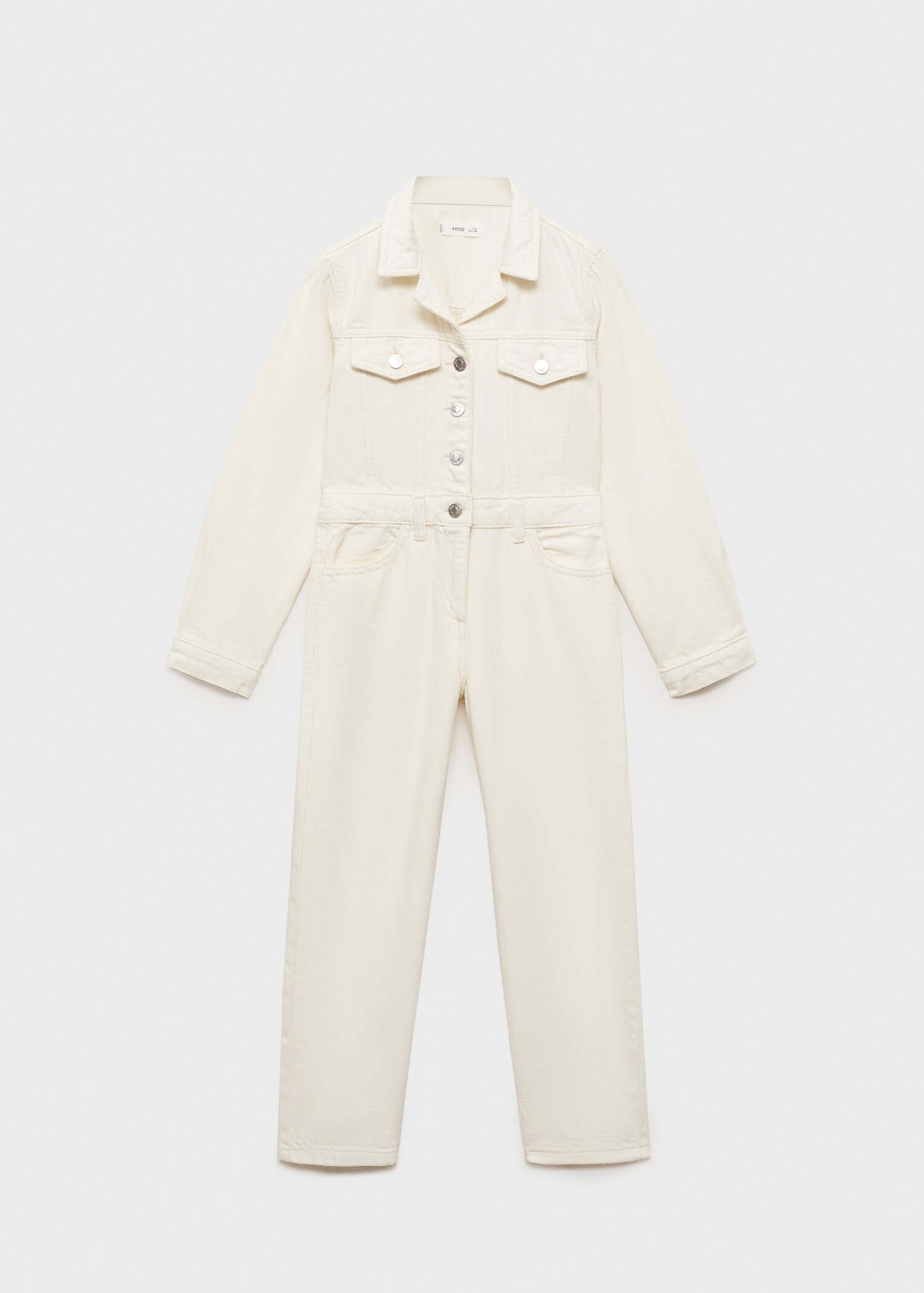 Long denim jumpsuit - Article without model