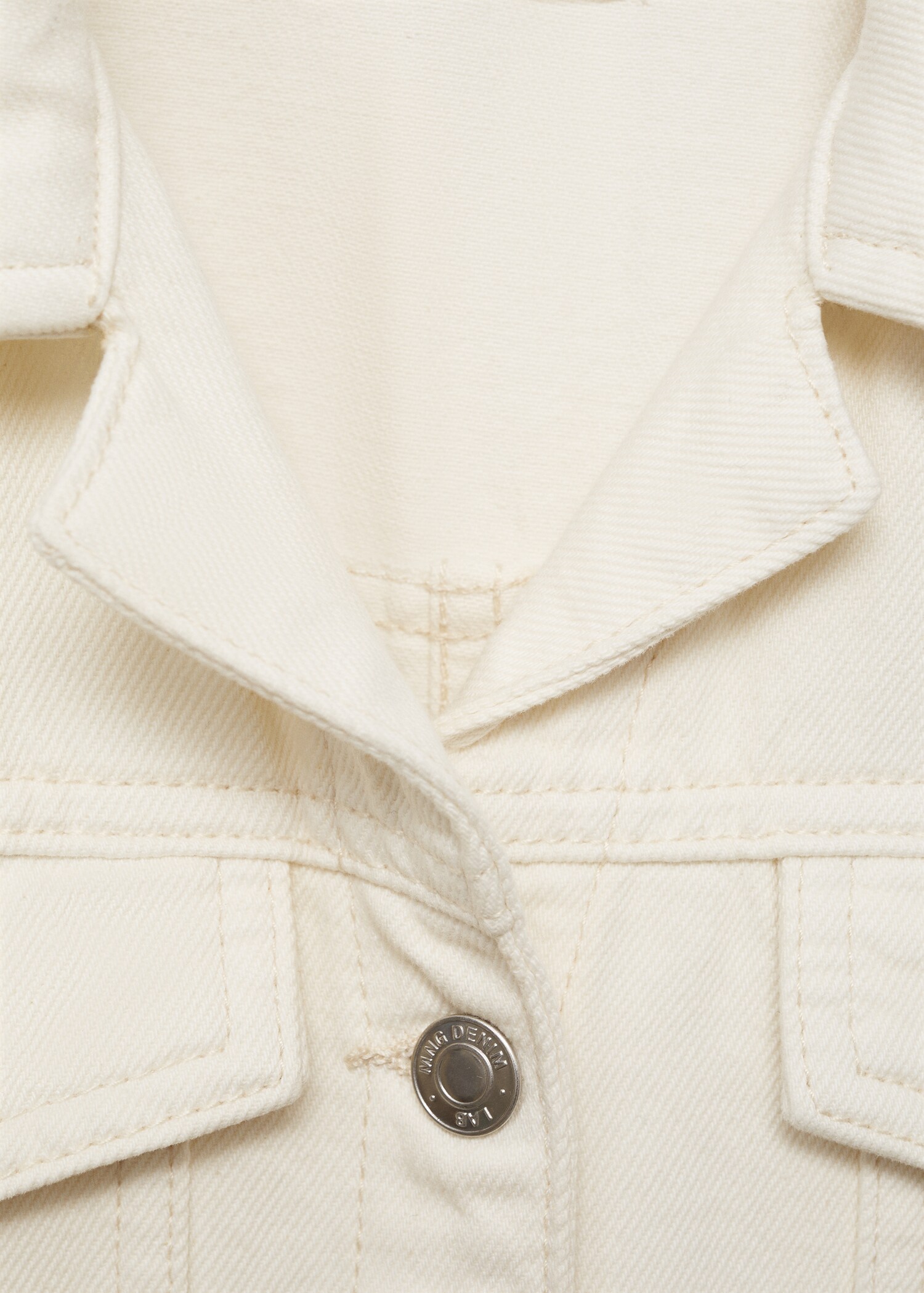 Long denim jumpsuit - Details of the article 8