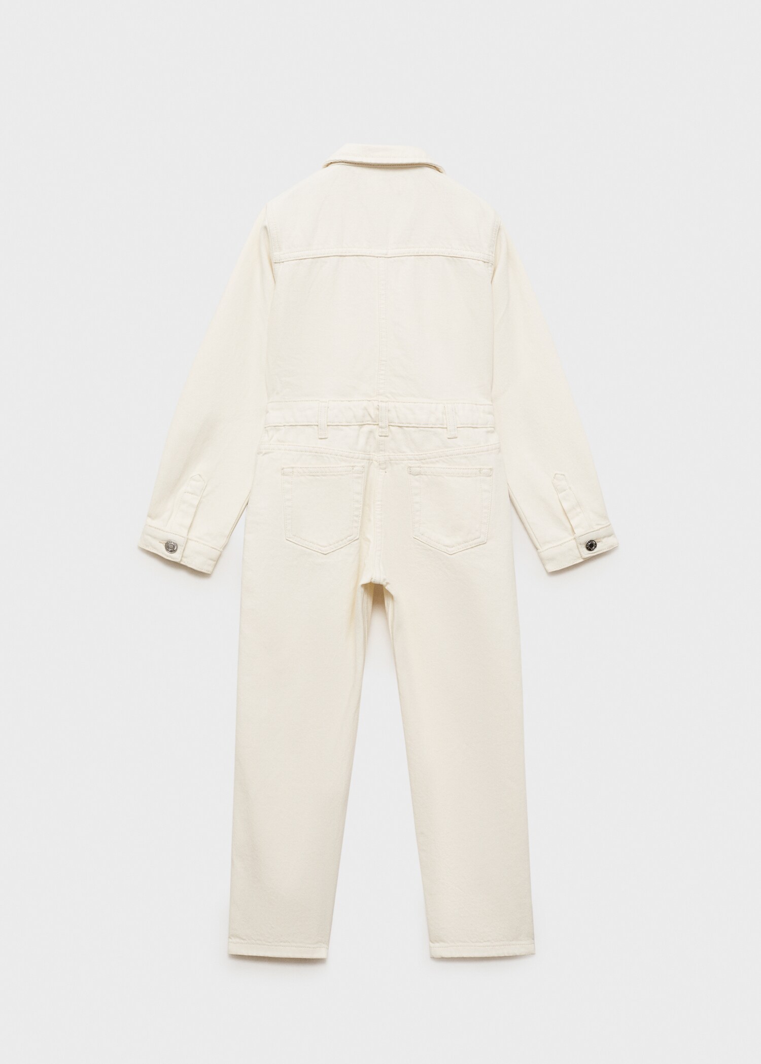 Long denim jumpsuit - Reverse of the article