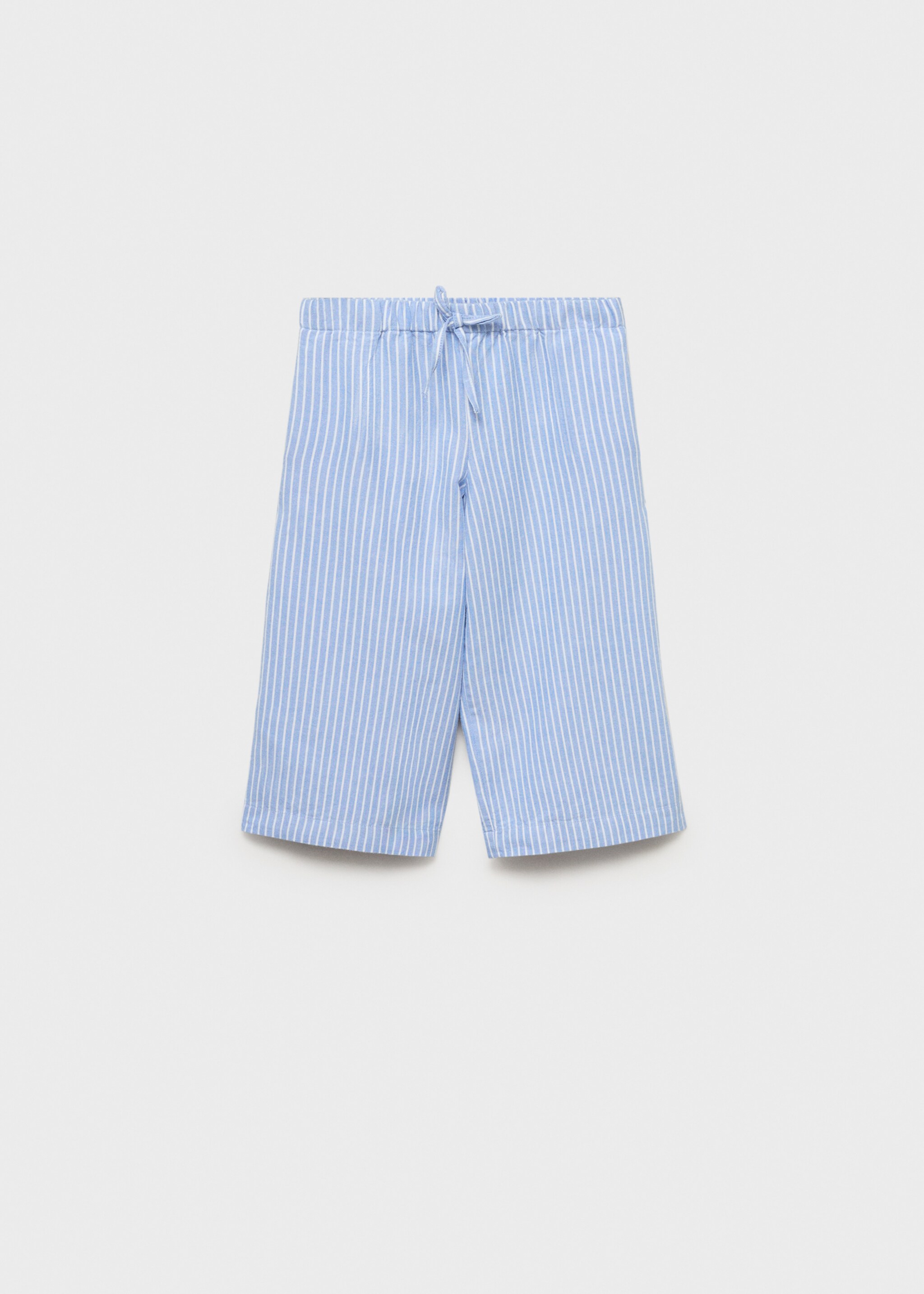 Striped cotton trousers - Article without model