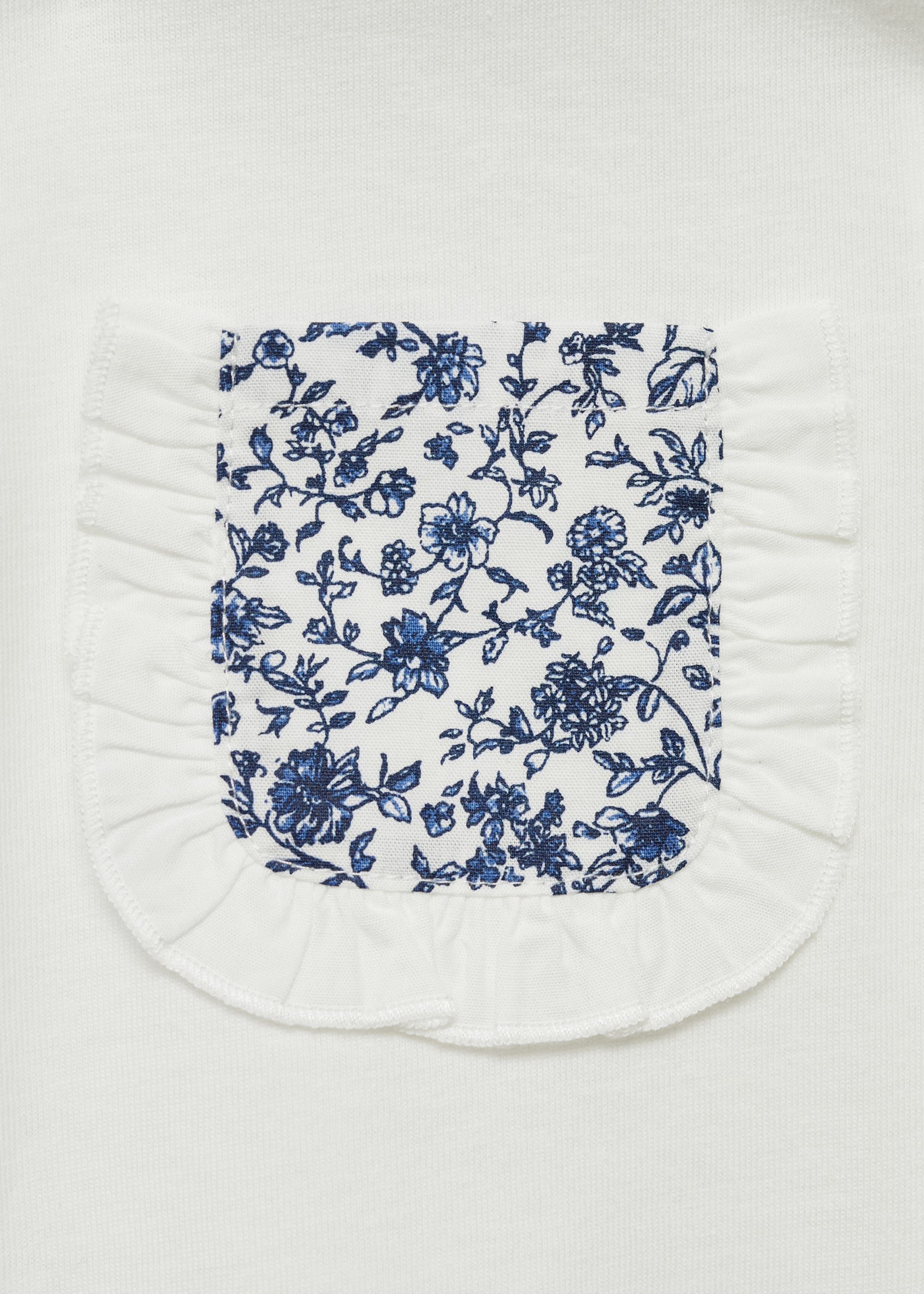 T-Shirt mit aufgesetzter Tasche - Detail des Artikels 8
