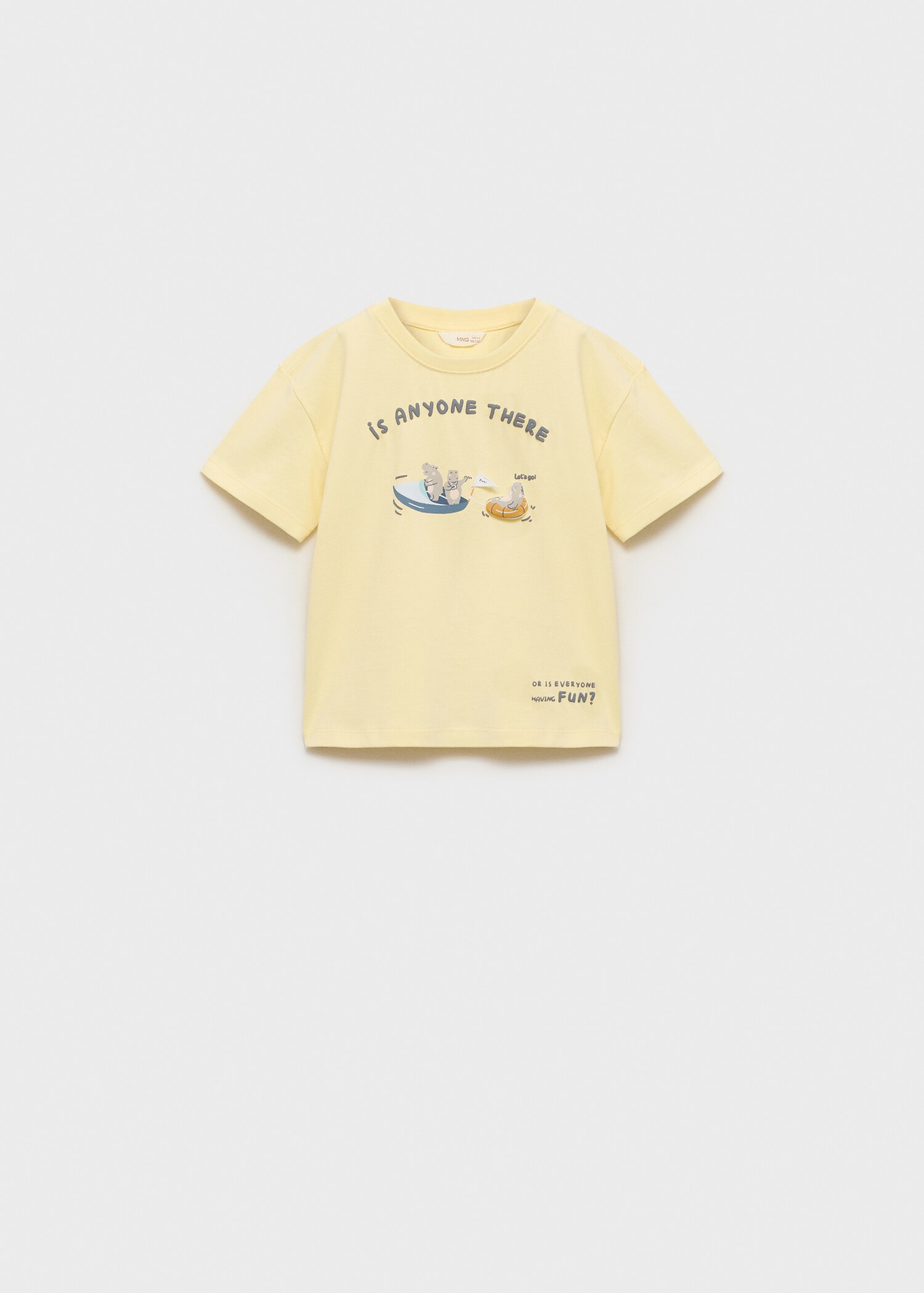 Camiseta algodón estampado dibujo - Artículo sin modelo