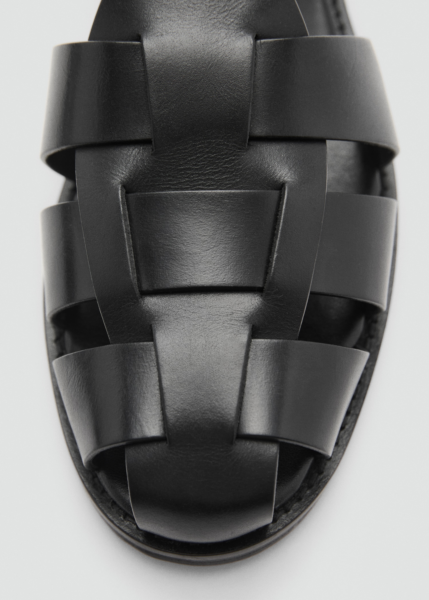 Sandalia cangrejera piel - Main Image