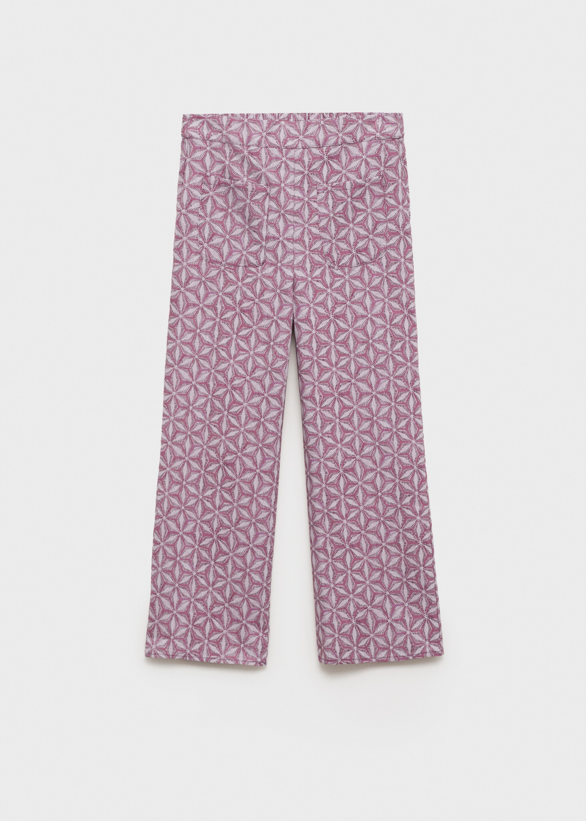 Printed pocket trousers - Article without model
