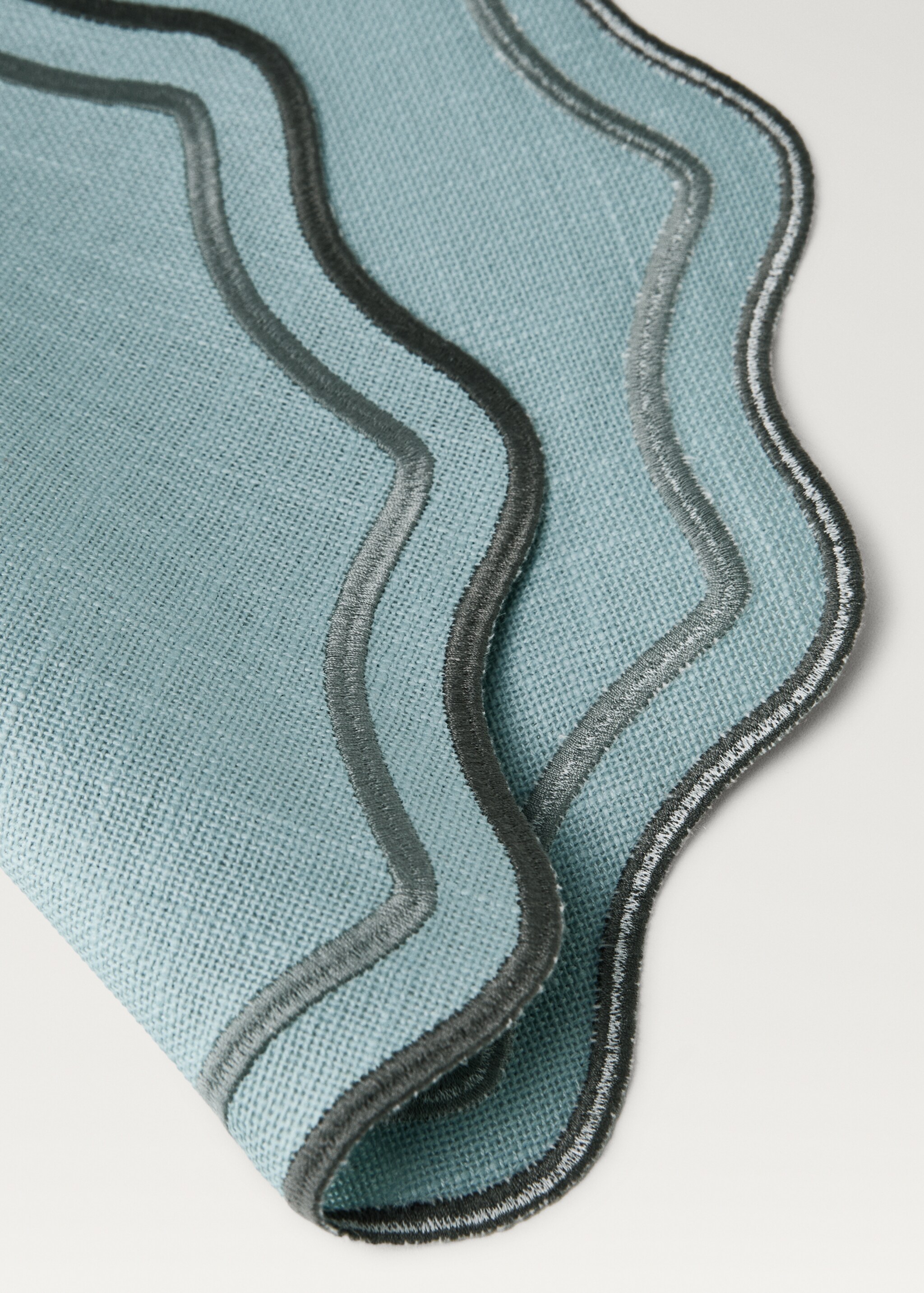 Resin cotton tablecloth waves - Details of the article 1
