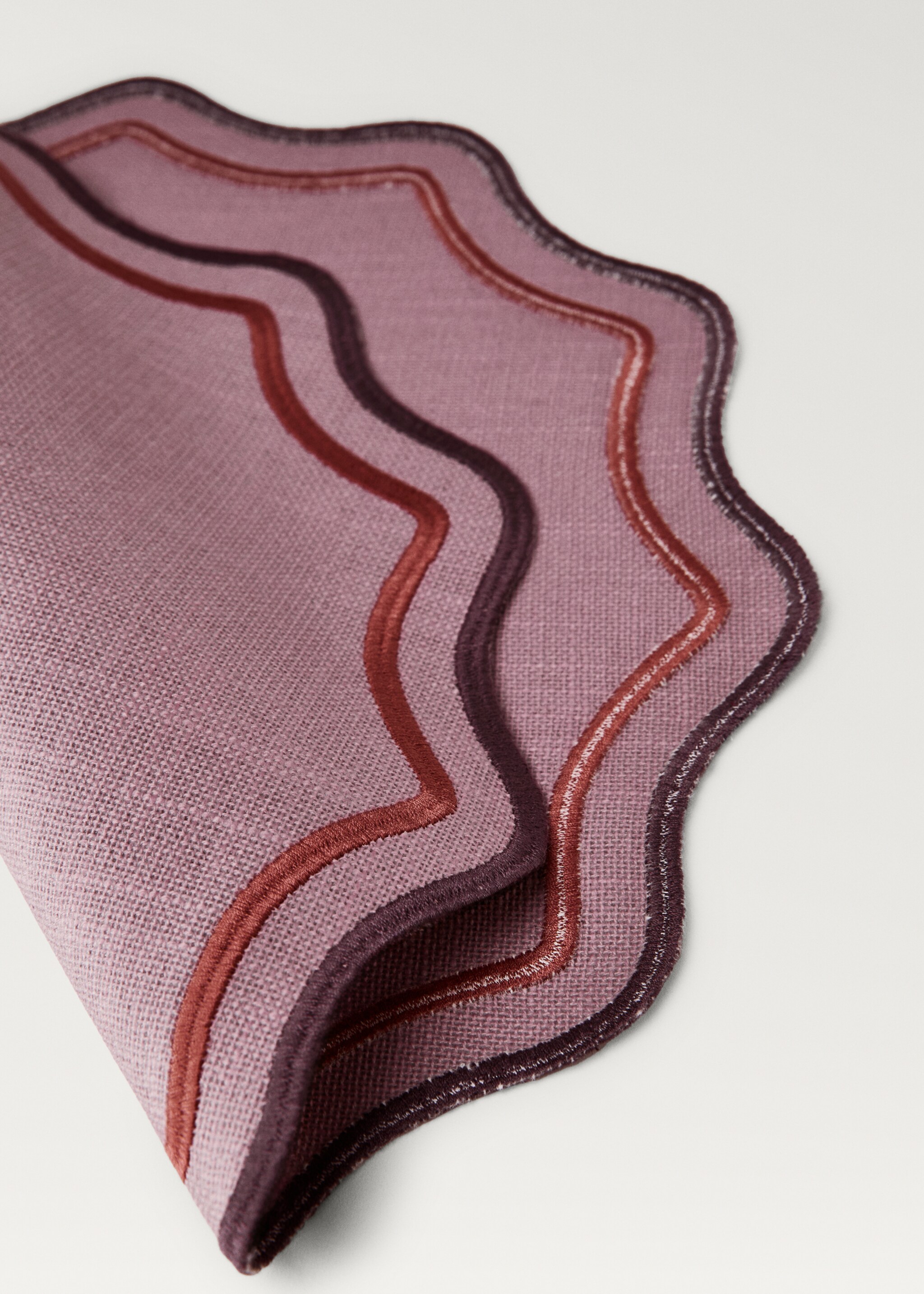 Resin cotton tablecloth waves - Details of the article 1