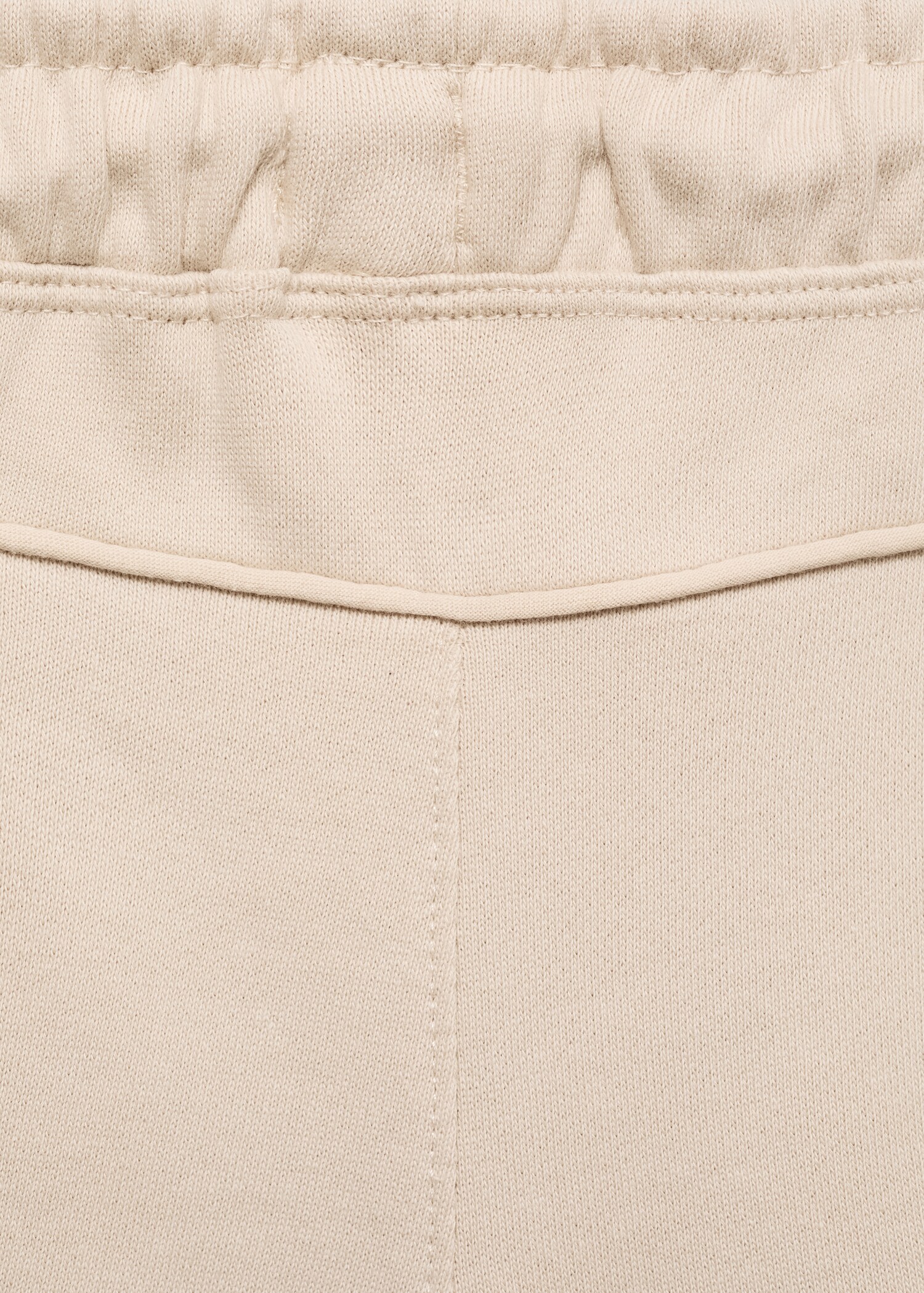 Cotton shorts with drawstring - Details of the article 0
