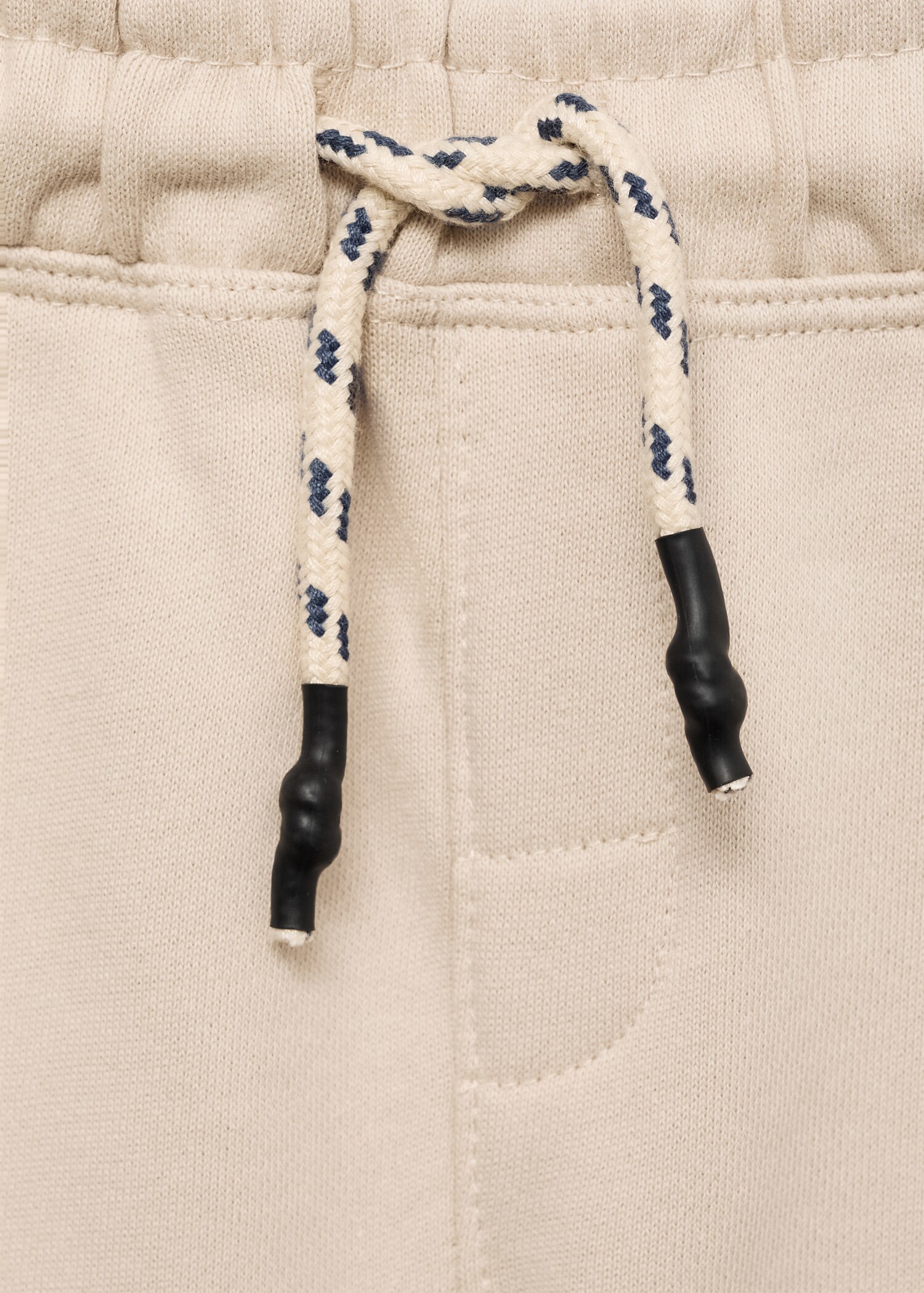 Cotton shorts with drawstring - Details of the article 8