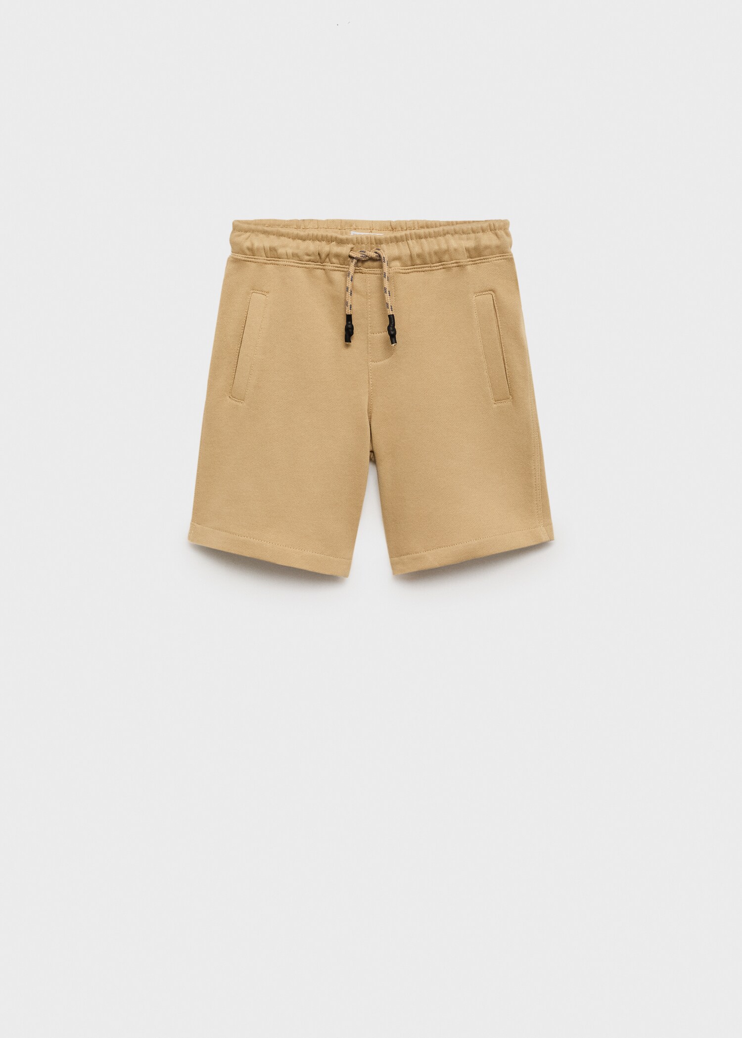 Cotton shorts with drawstring - Article without model
