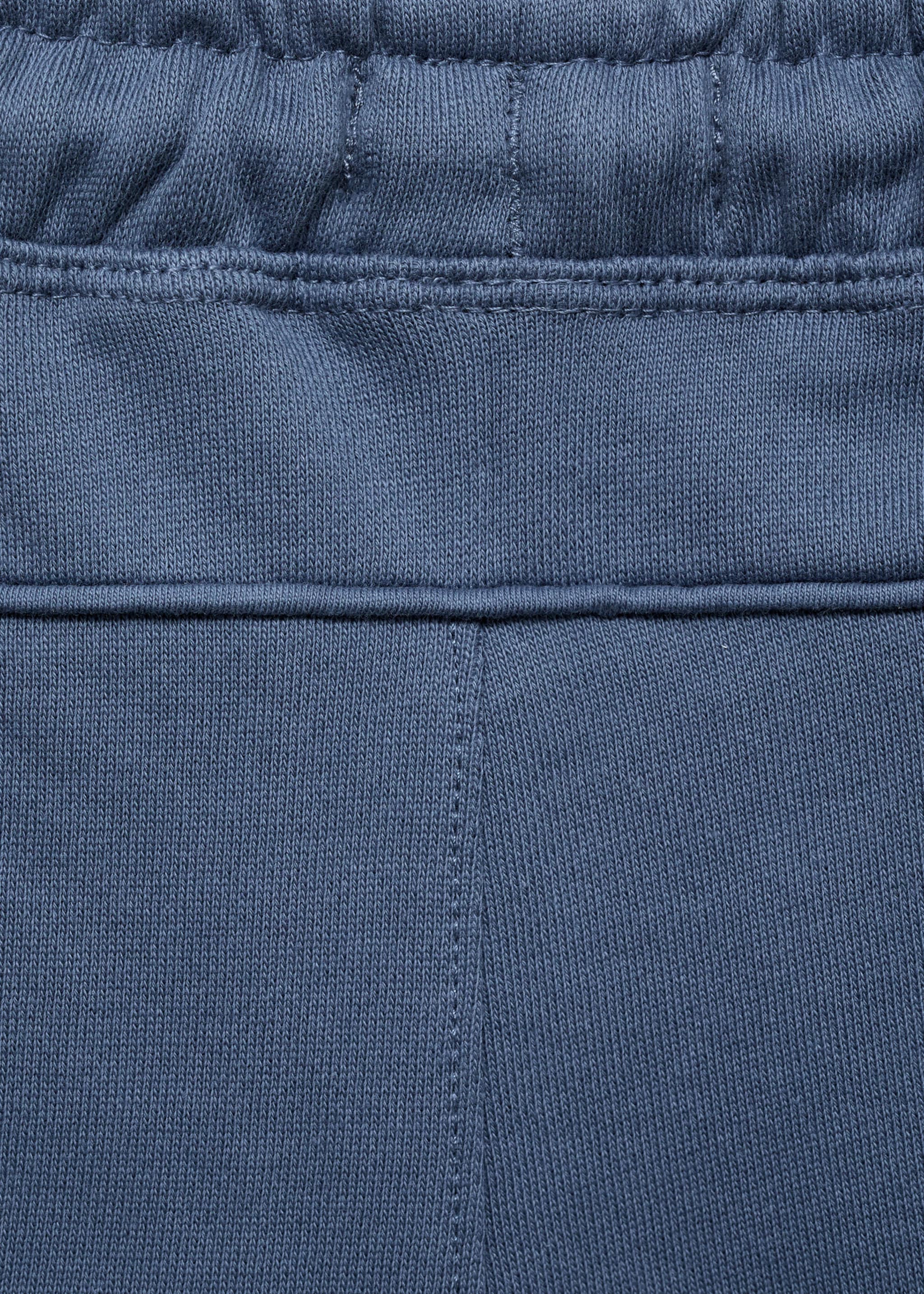 Baumwoll-Bermudashorts mit Kordelzug - Detail des Artikels 0