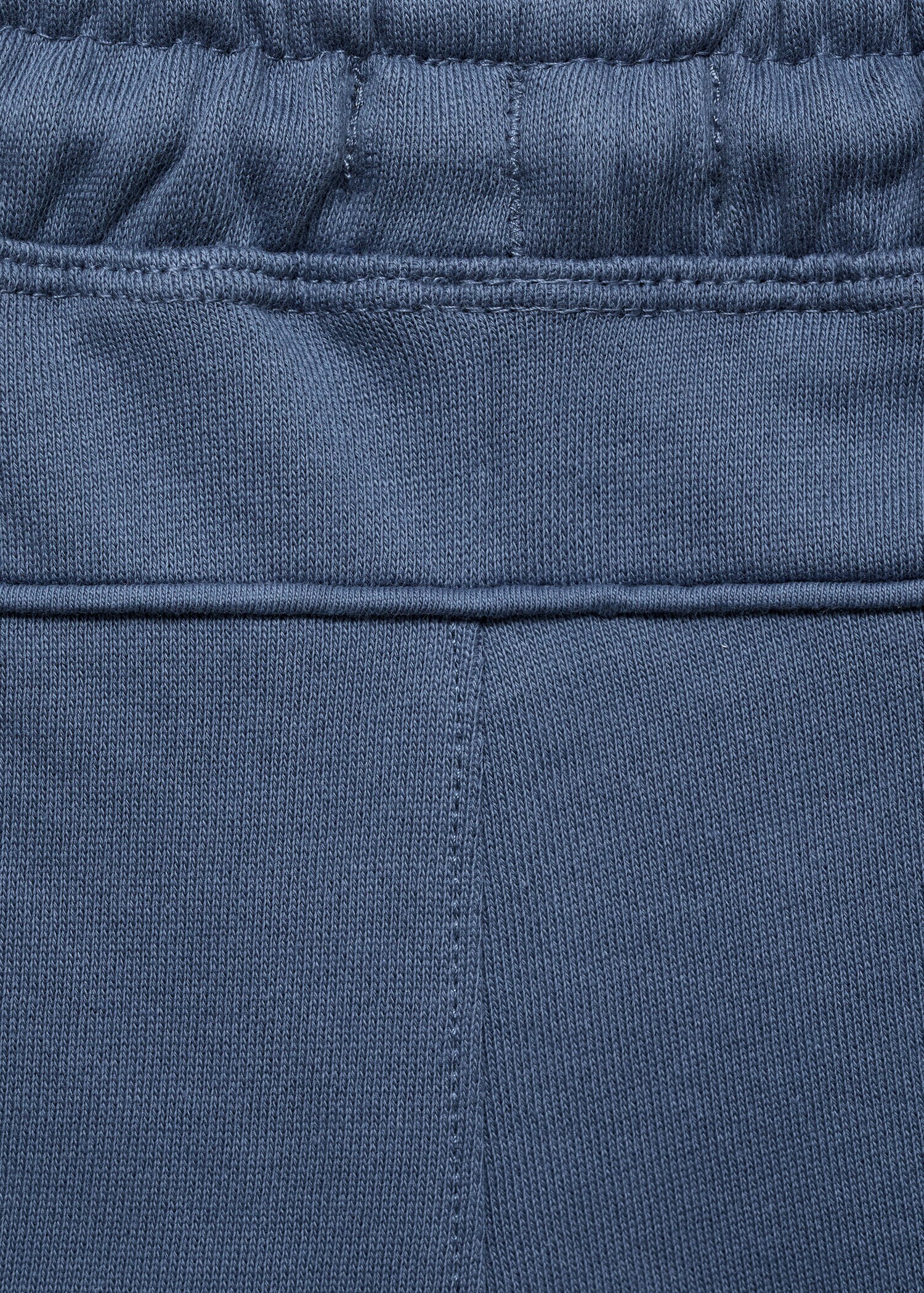 Cotton shorts with drawstring - Details of the article 0
