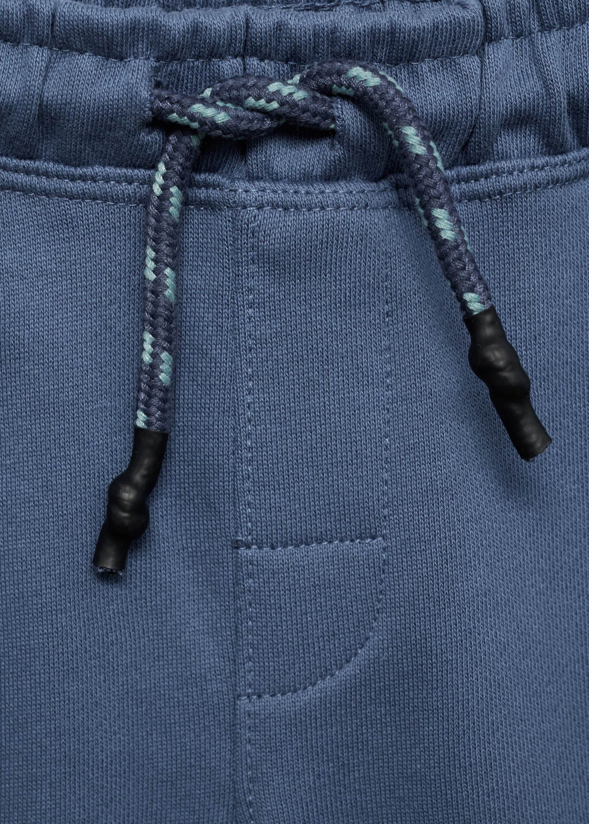 Baumwoll-Bermudashorts mit Kordelzug - Detail des Artikels 8