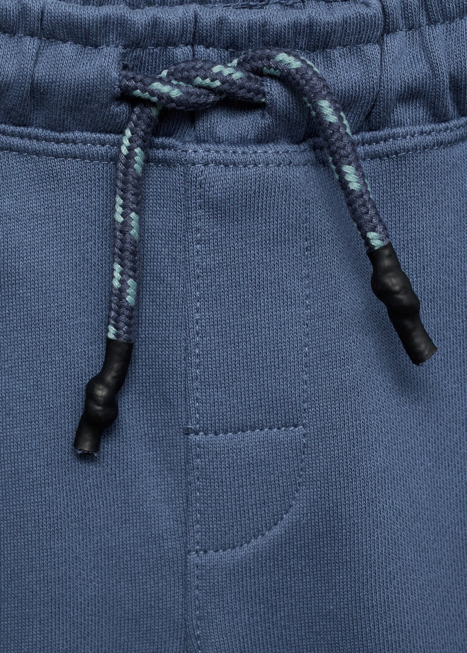 Cotton shorts with drawstring - Details of the article 8