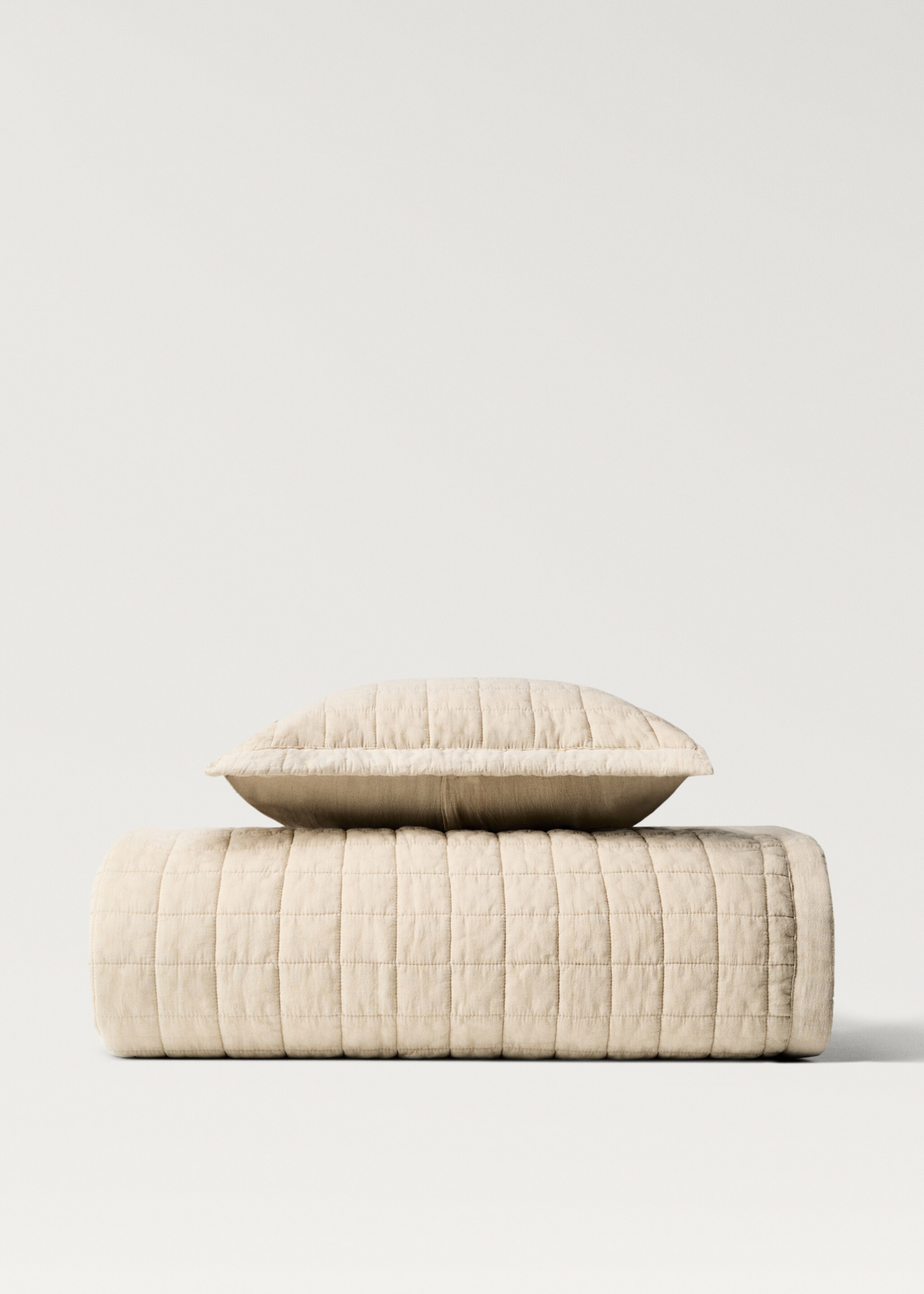 Conxa infantil cotó rentat quadres llit 90/105 cm - Detall de l'article 3